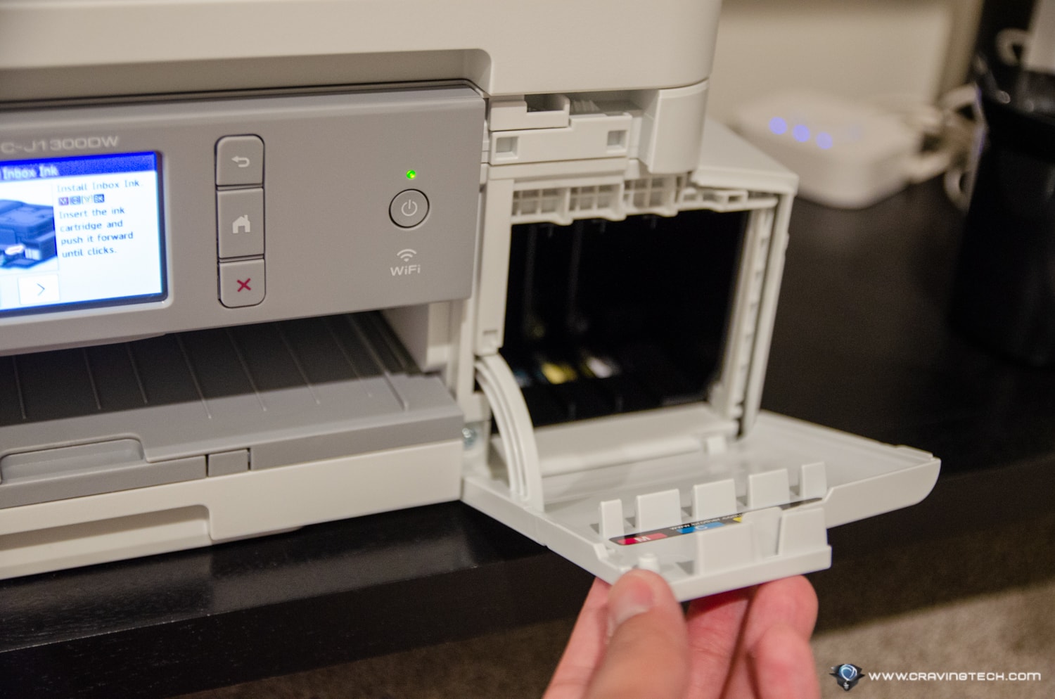 Brother MFC-J1300DW printer setup