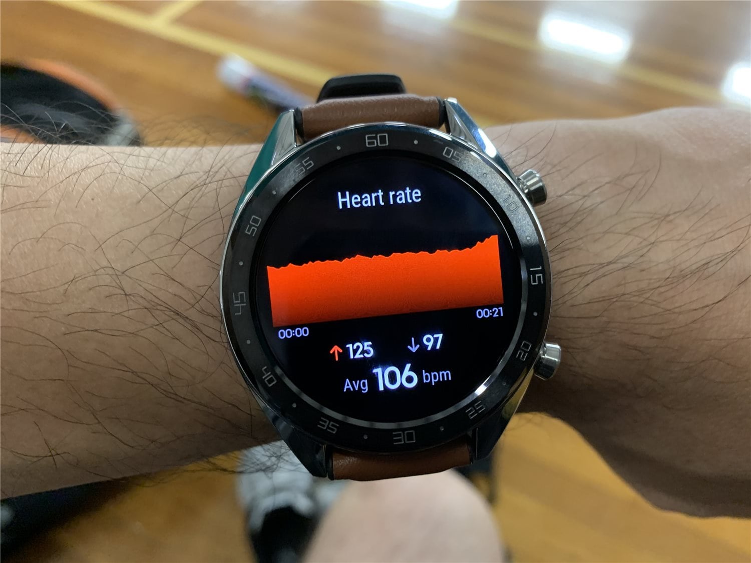 huawei watch gt heart rate sensor