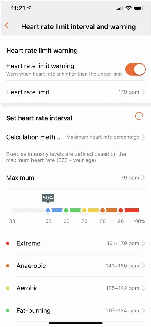 HUAWEI WATCH GT Heart Rate