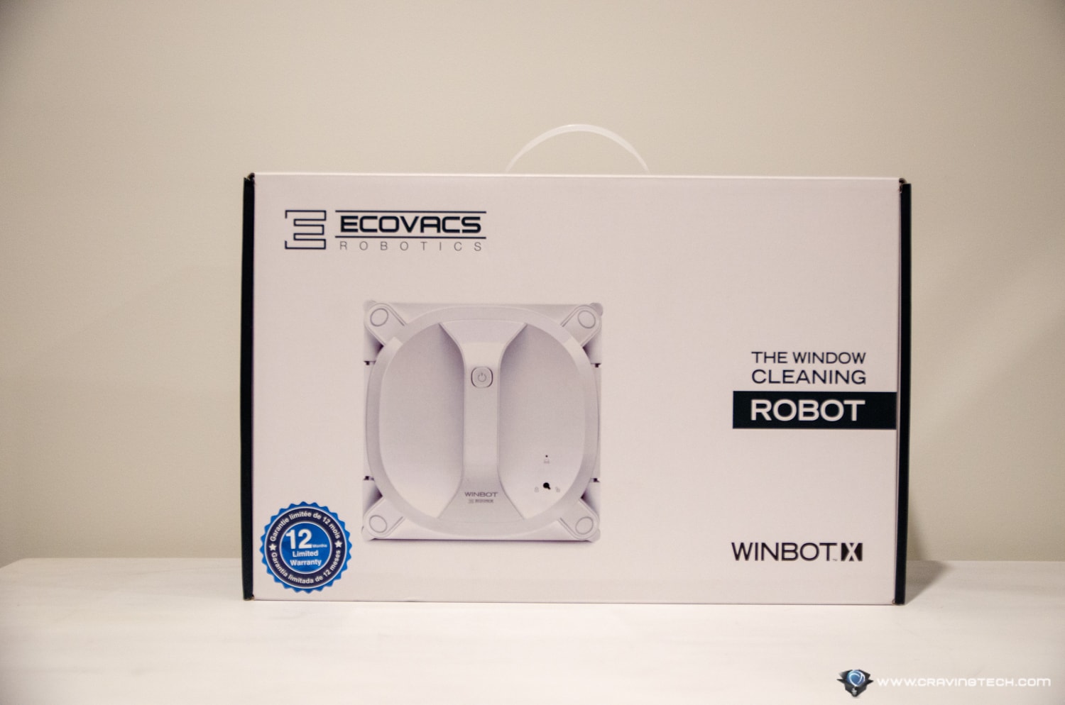 ECOVACS WINBOT X Review Packaging