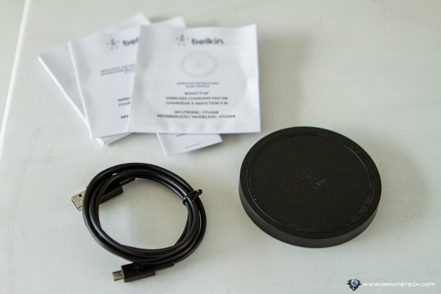 Belkin BoostUp 5W Wireless Charging Pad Packaging