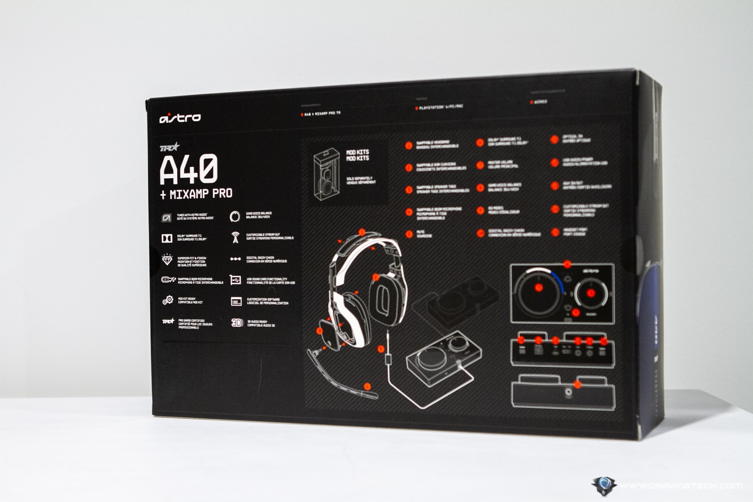 Tournament-ready gaming headset - ASTRO A40 TR Gaming Headset