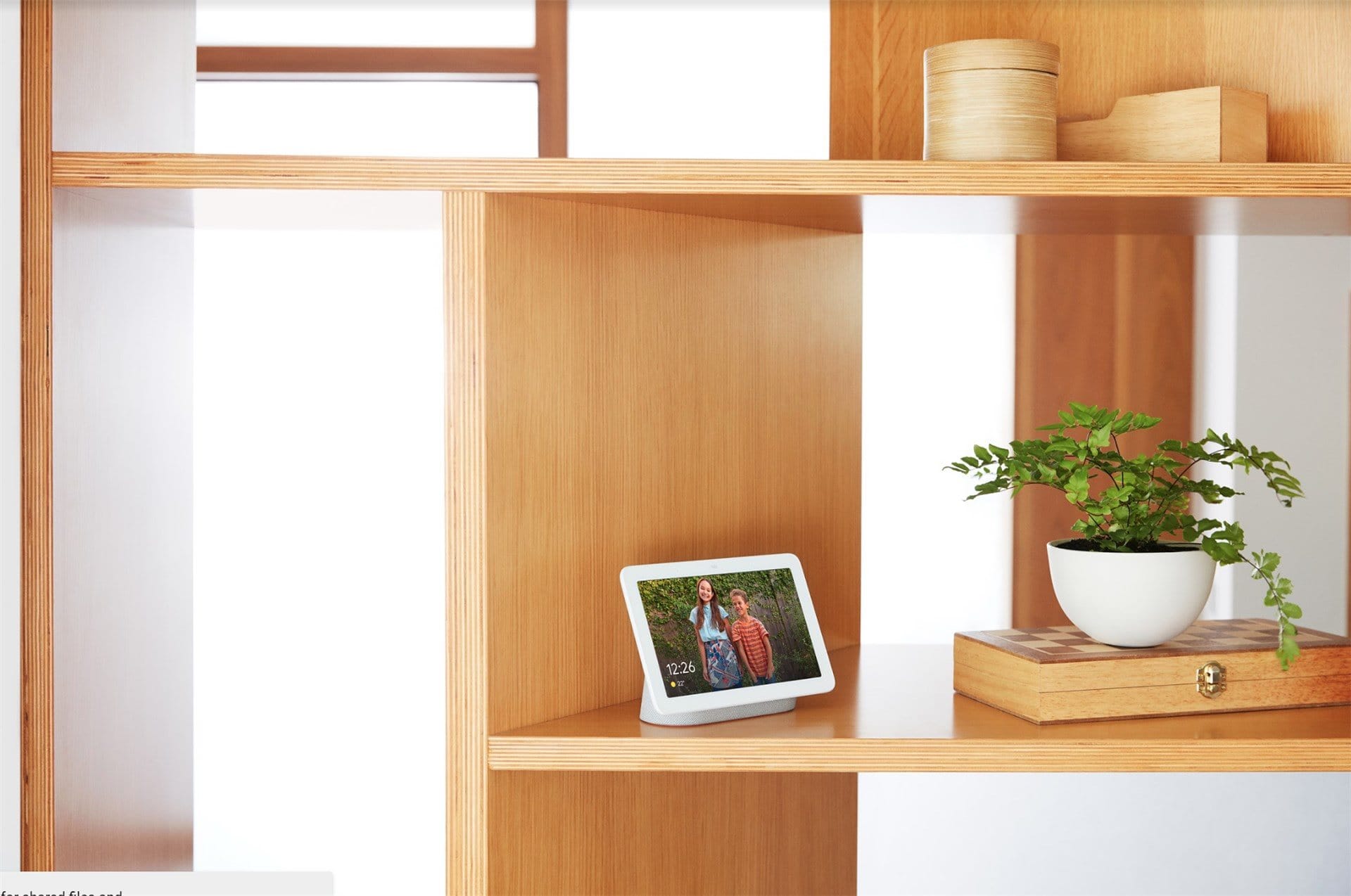 Google Home Hub organise photos