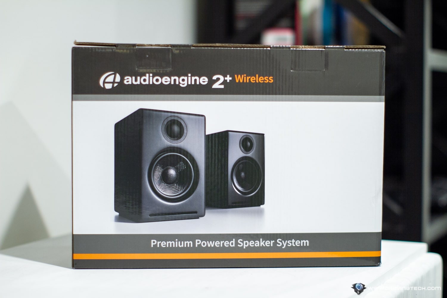 AudioEngine A2+ Wireless Speakers Packaging