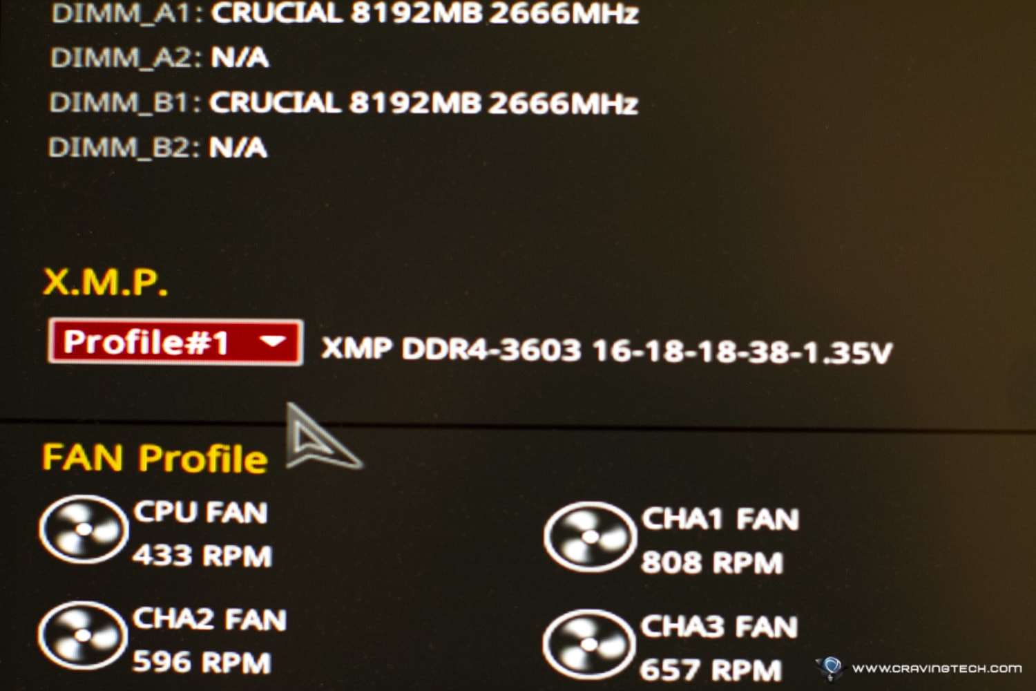 Crucial Ballistix Elite DDR4 PC3600 Intel XMP BIOS Motherboard