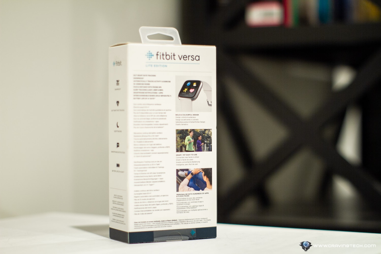 fitbit versa lite box