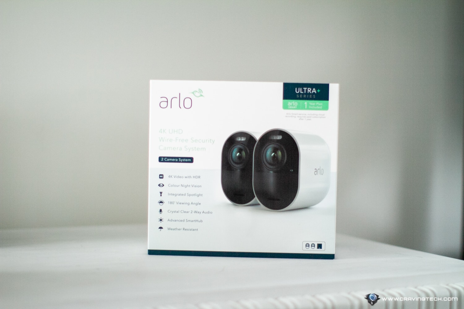 Arlo Ultra Review Packaging