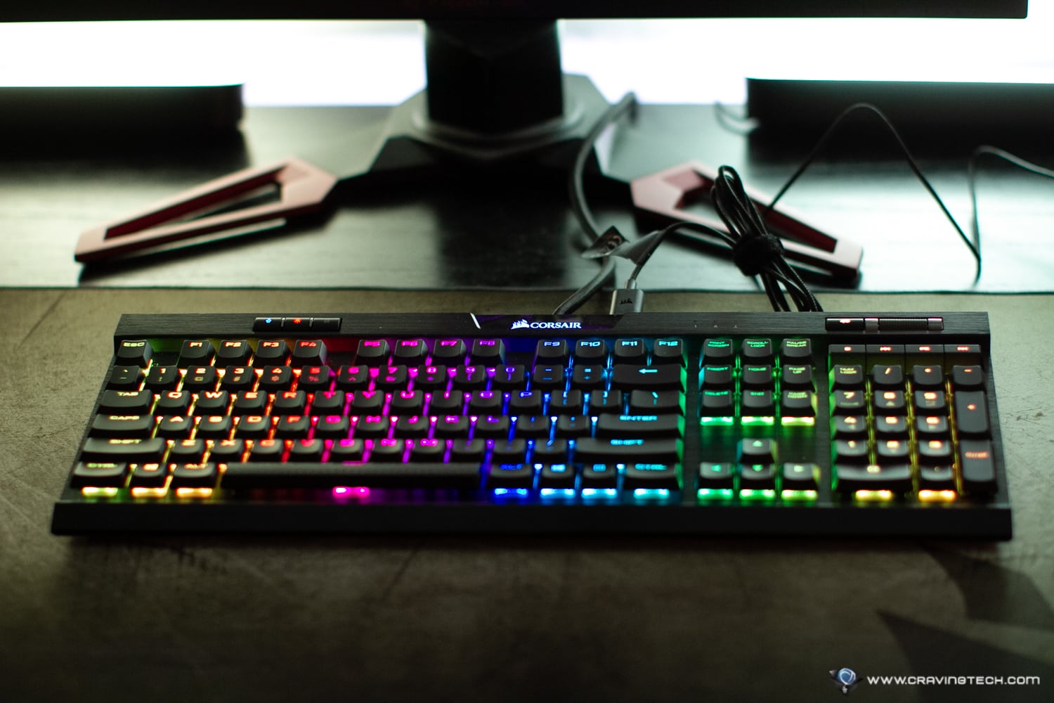 Corsair K70 RGB Mk2 Low Profile Gaming Keyboard Review
