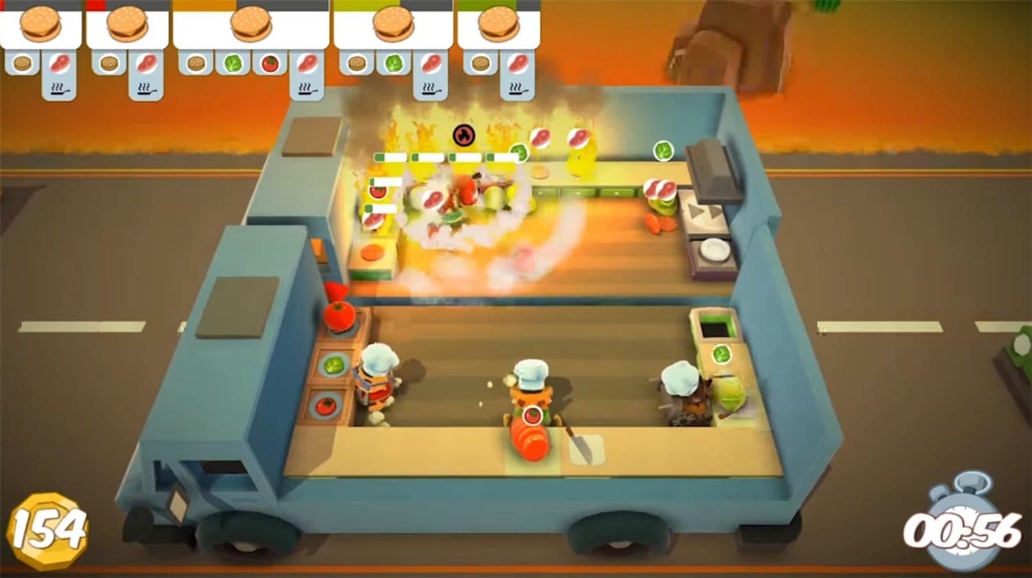 Free-Overcooked Game