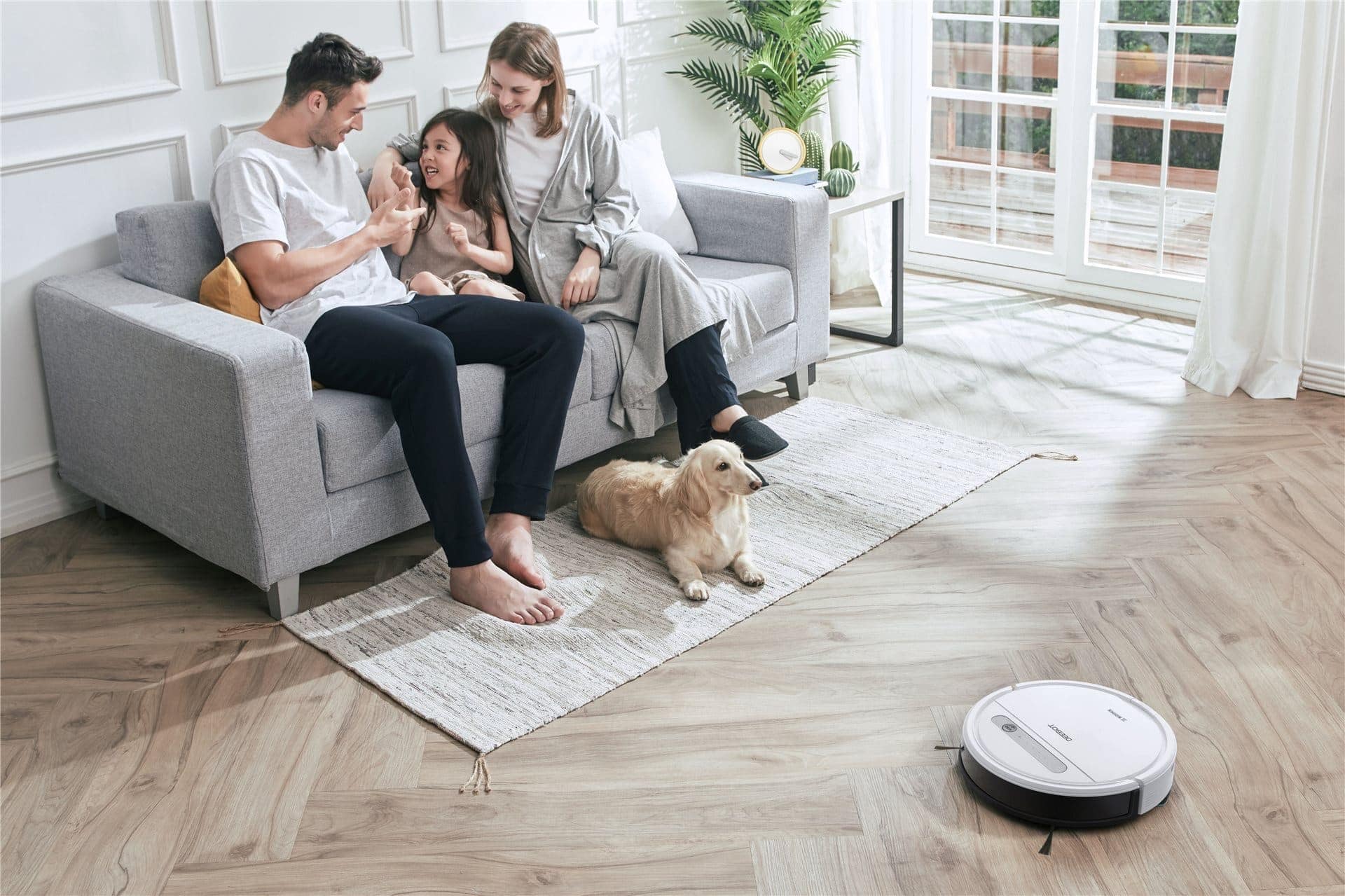 ECOVACS vacuum mopping bot