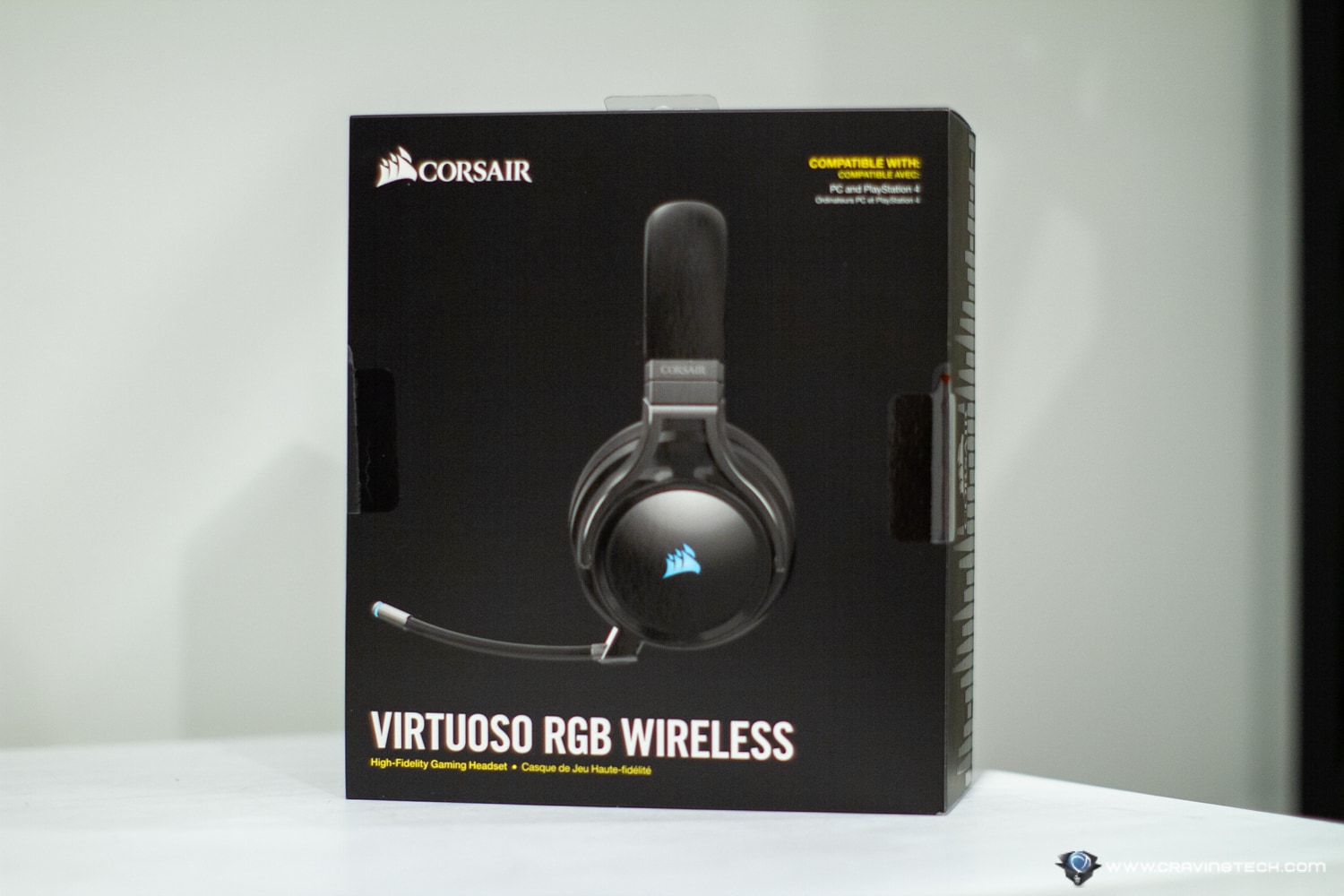 Corsair Virtuoso RGB 7.1 Surround RGB - Micro-casque 