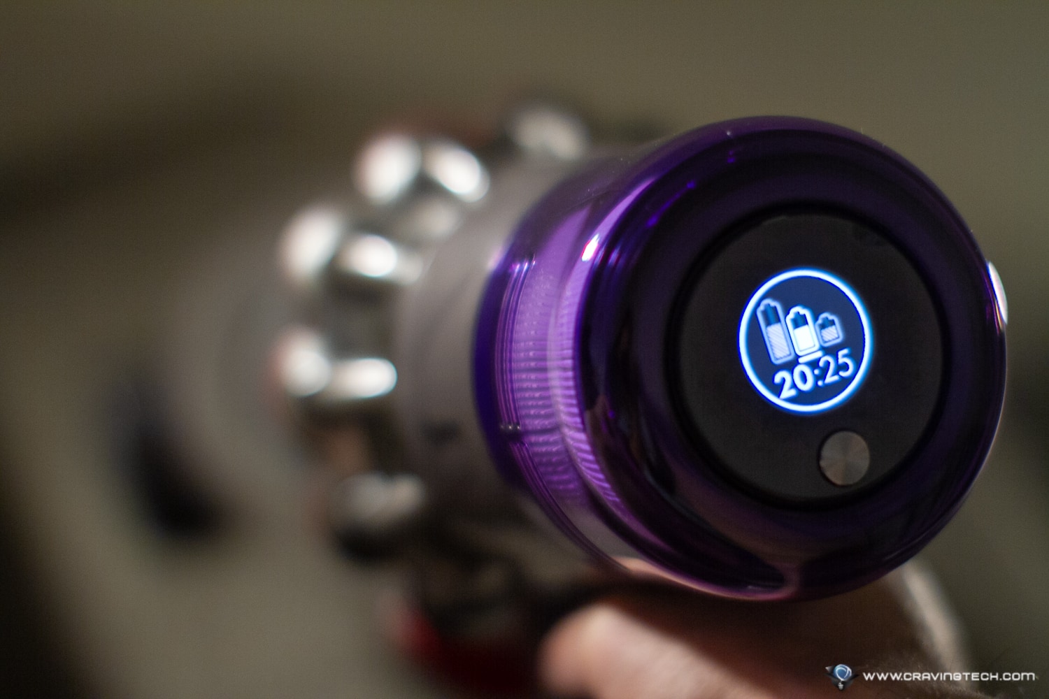 Dyson V11 Review - battery life with mini motorised tool