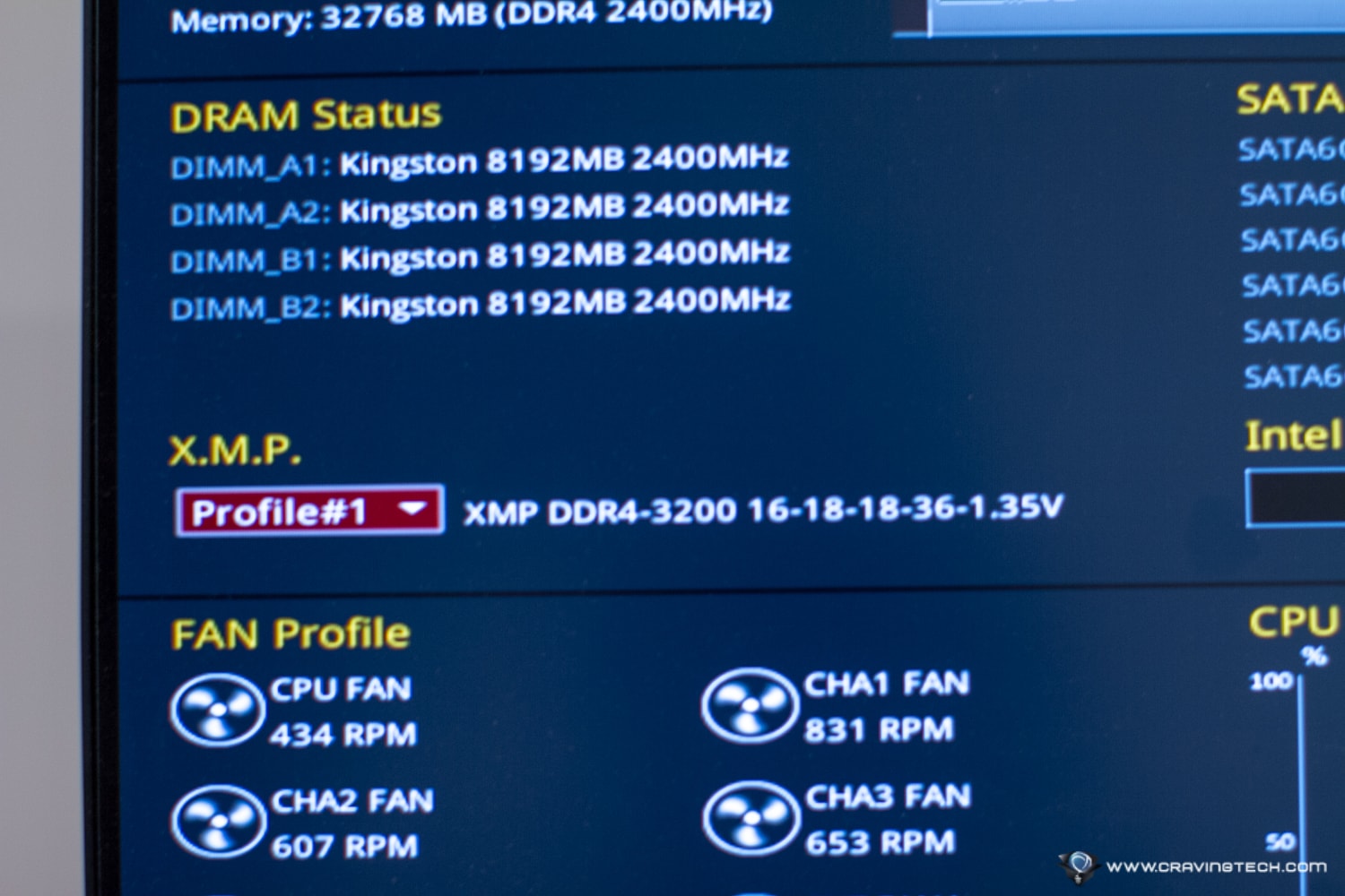HyperX-Fury-DDR4-RGB XMP Profile