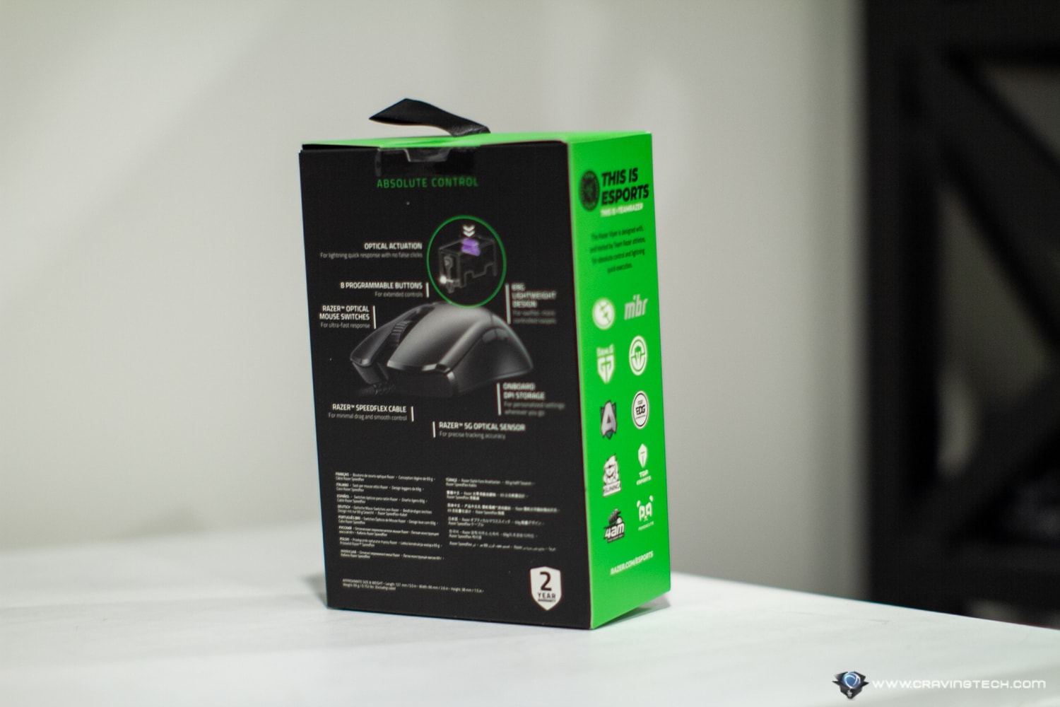 Razer Viper Review Packaging