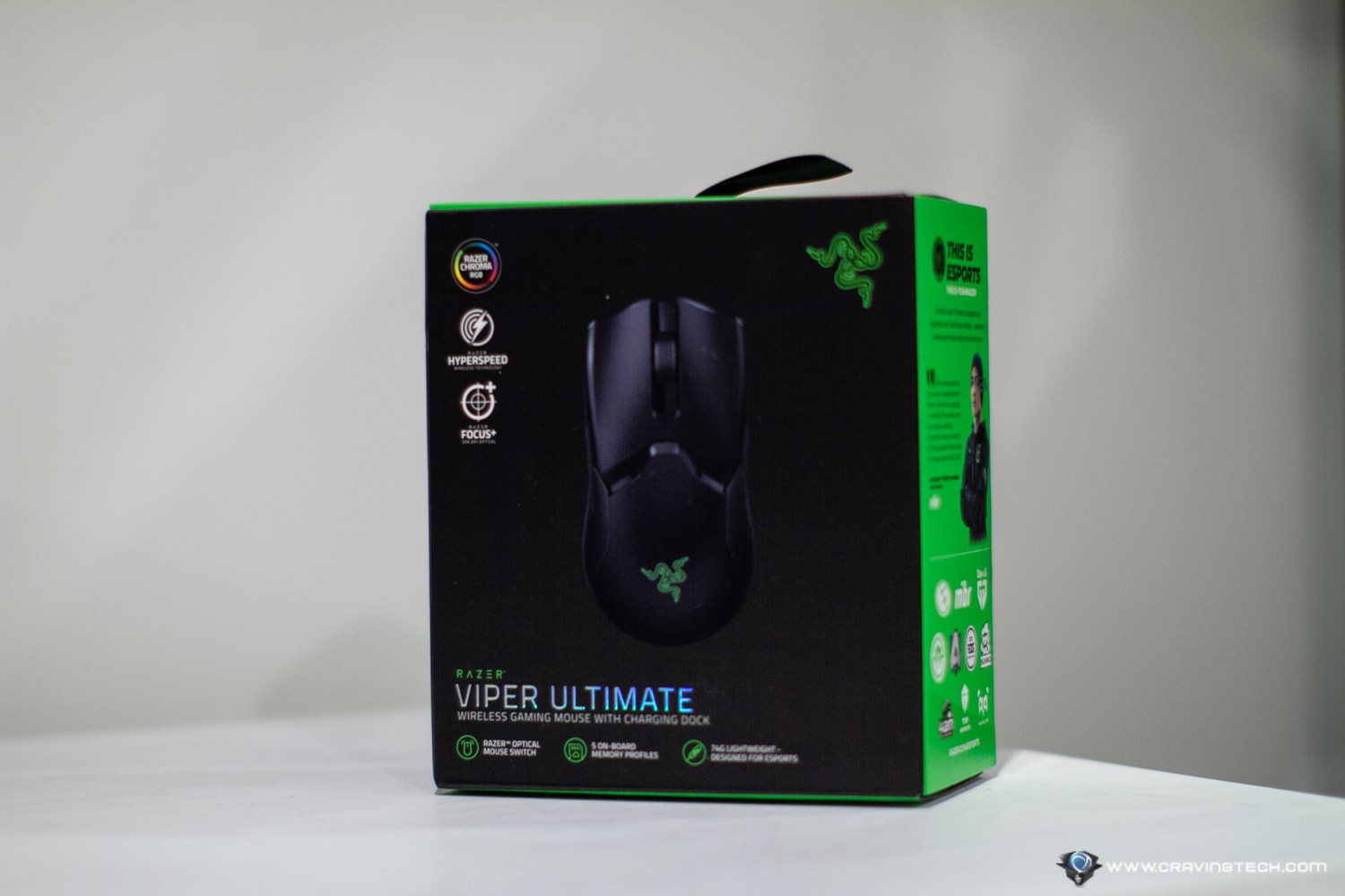 Razer Viper Ultimate Packaging & Unboxing