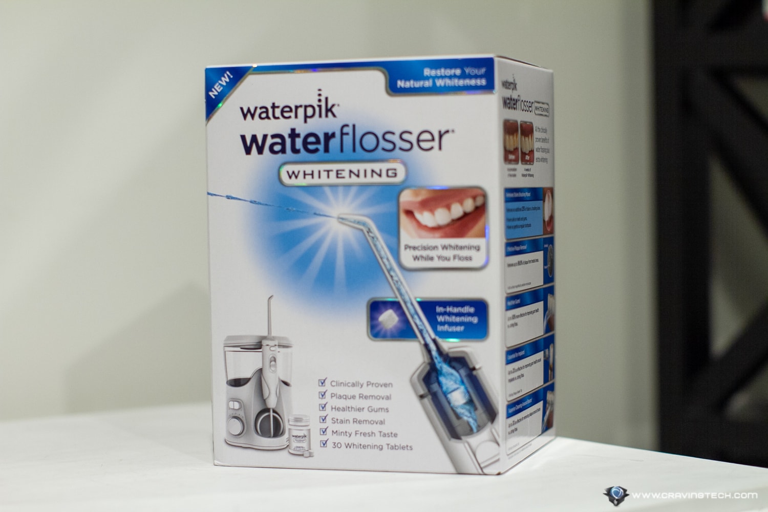 Waterpik Waterflosser Whitening Packaging and Unboxing