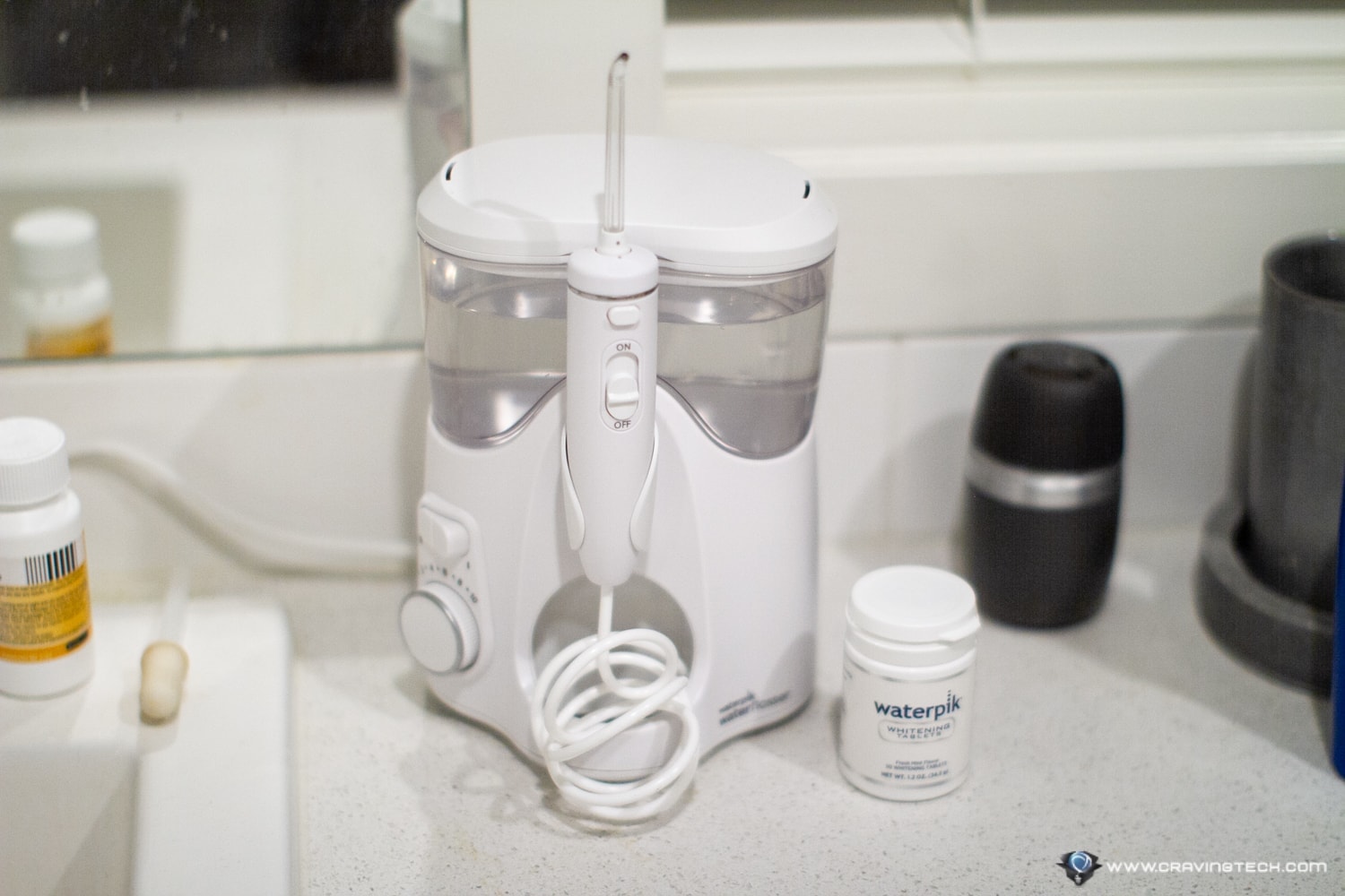 Whiten your teeth while you floss with this handy gadget – Waterpik Whitening Review
