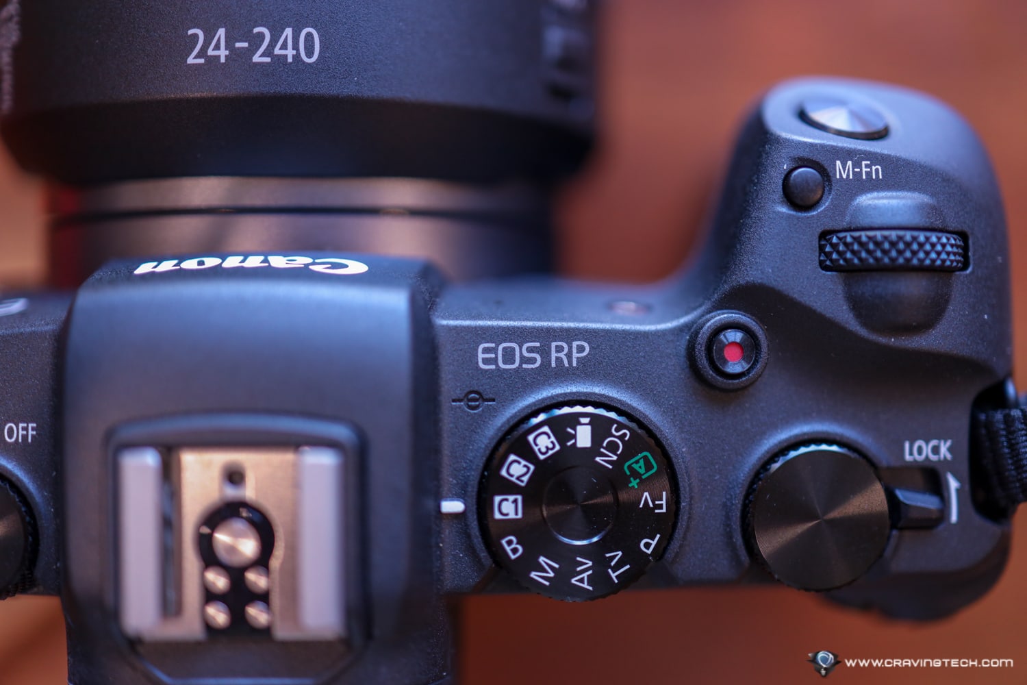 Canon EOS RP controls