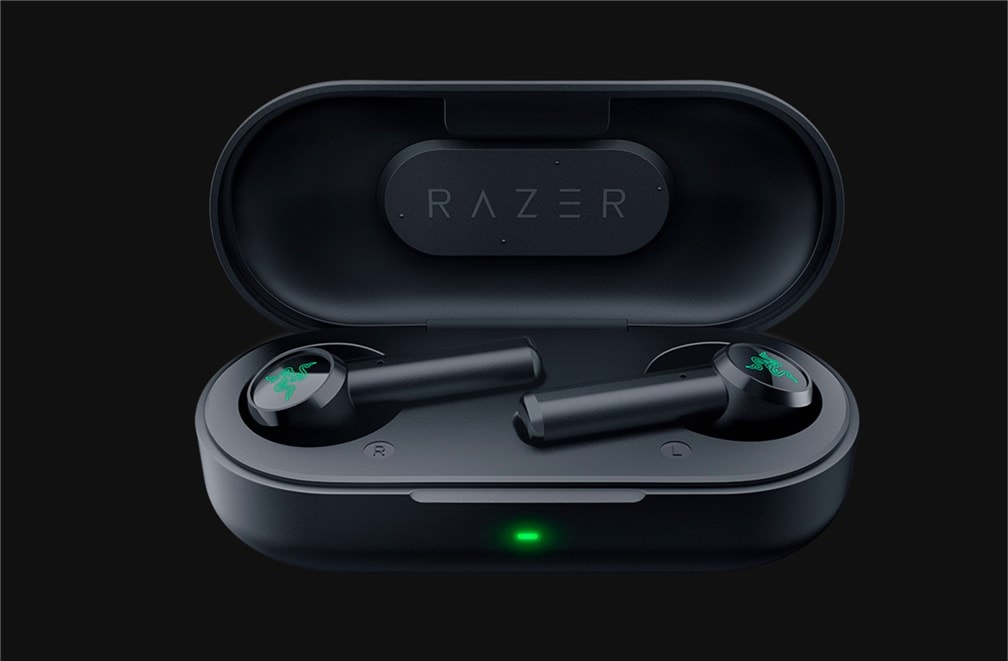 Razer Hammerhead Wireless Earbuds carrying case