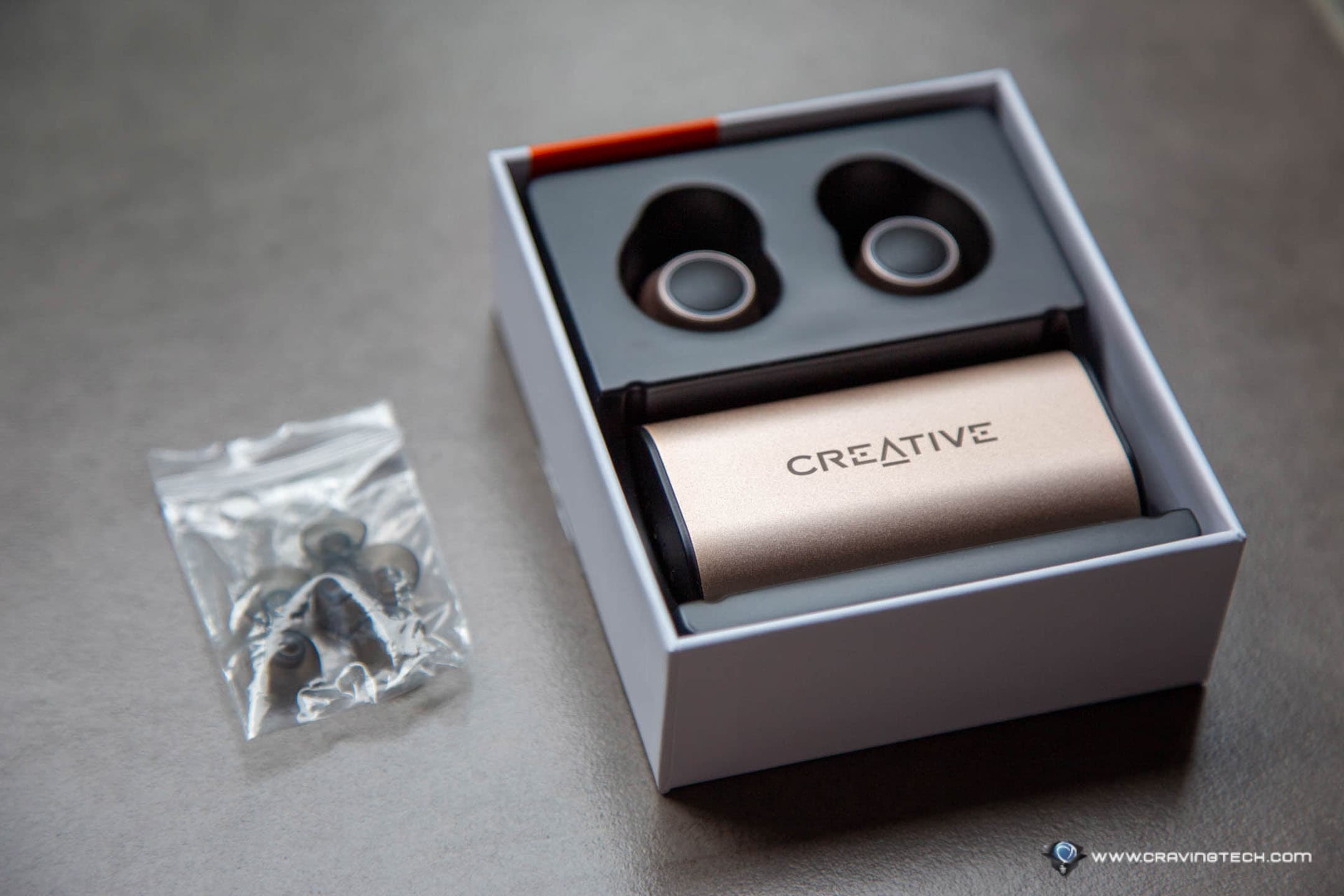 Creative Outlier Gold Unboxing