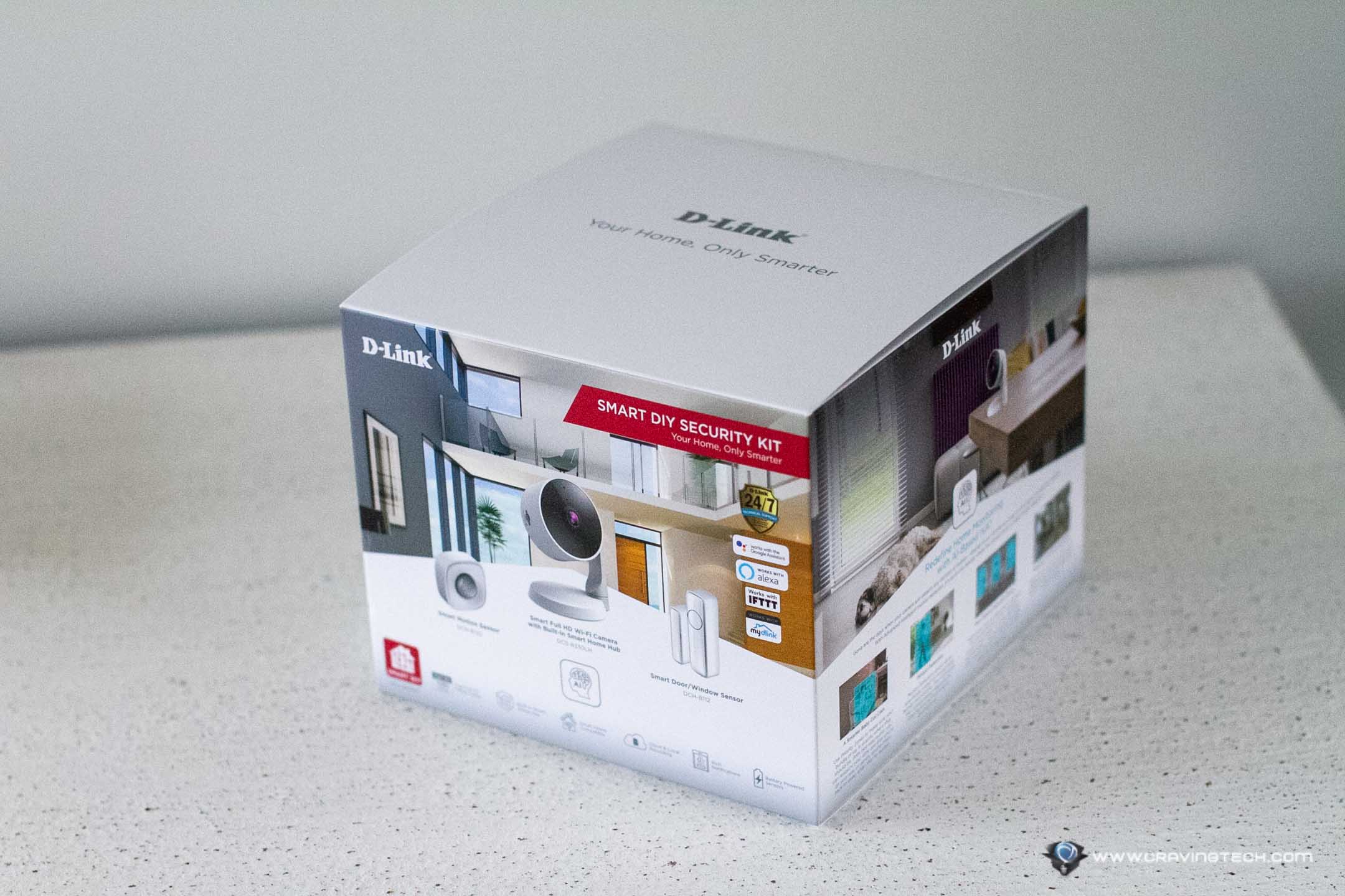 D-Link Smart DIY Security Kit Packaging