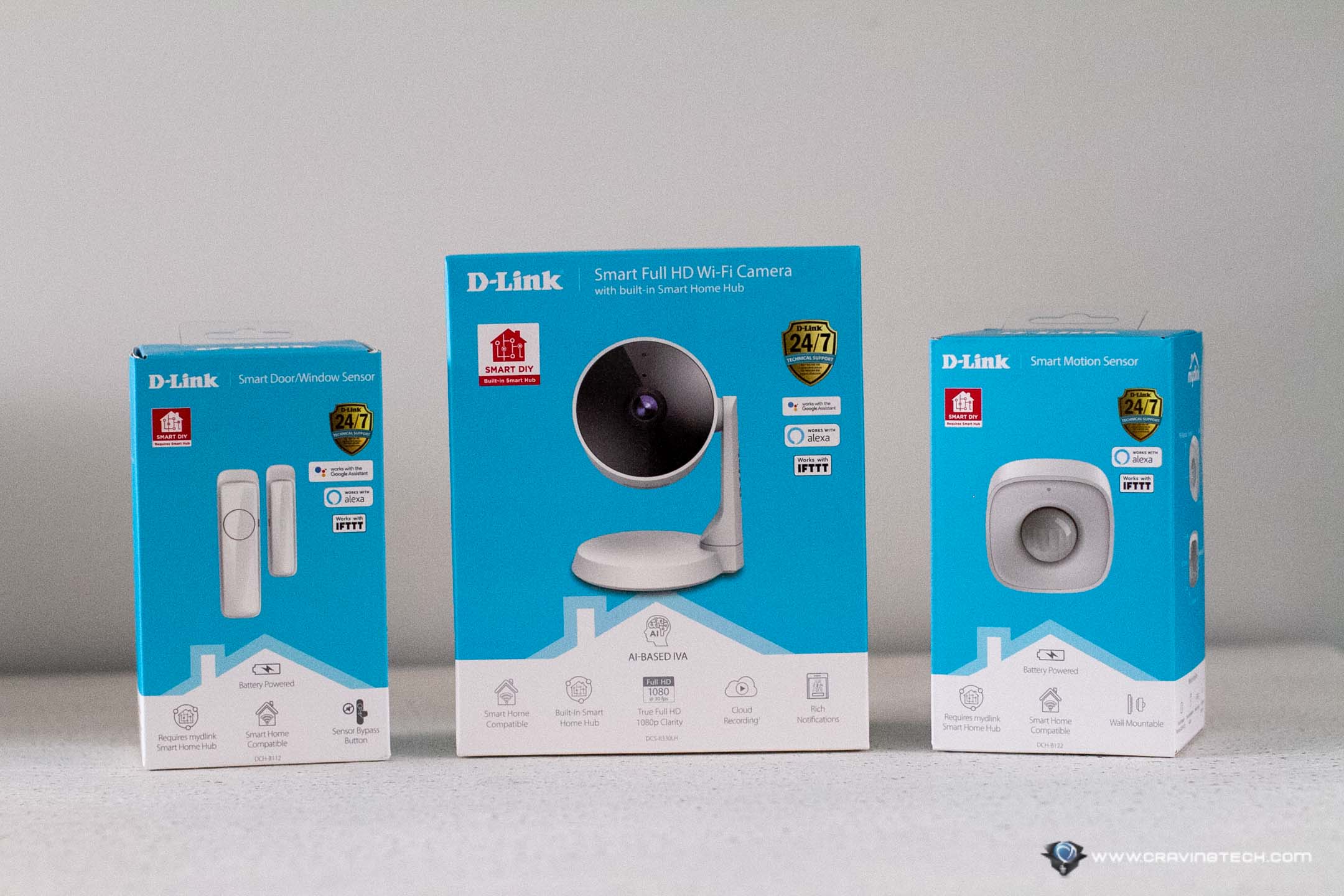 D-Link Smart DIY Security Kit Unboxing