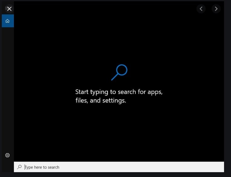 How to fix Windows 10 Search showing blank box / background