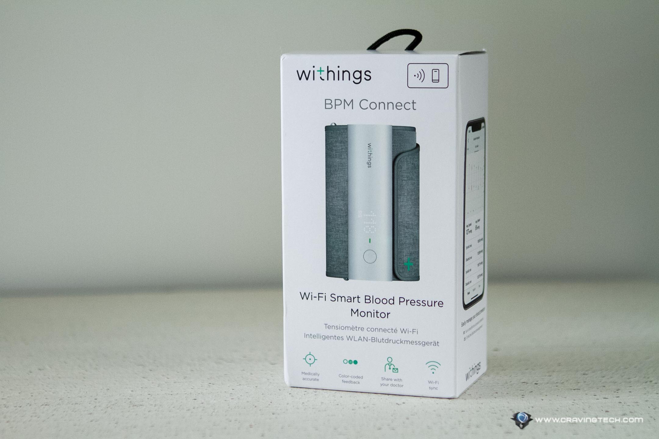 Best at home Blood Pressure Monitor - Withings BPM Connect Review