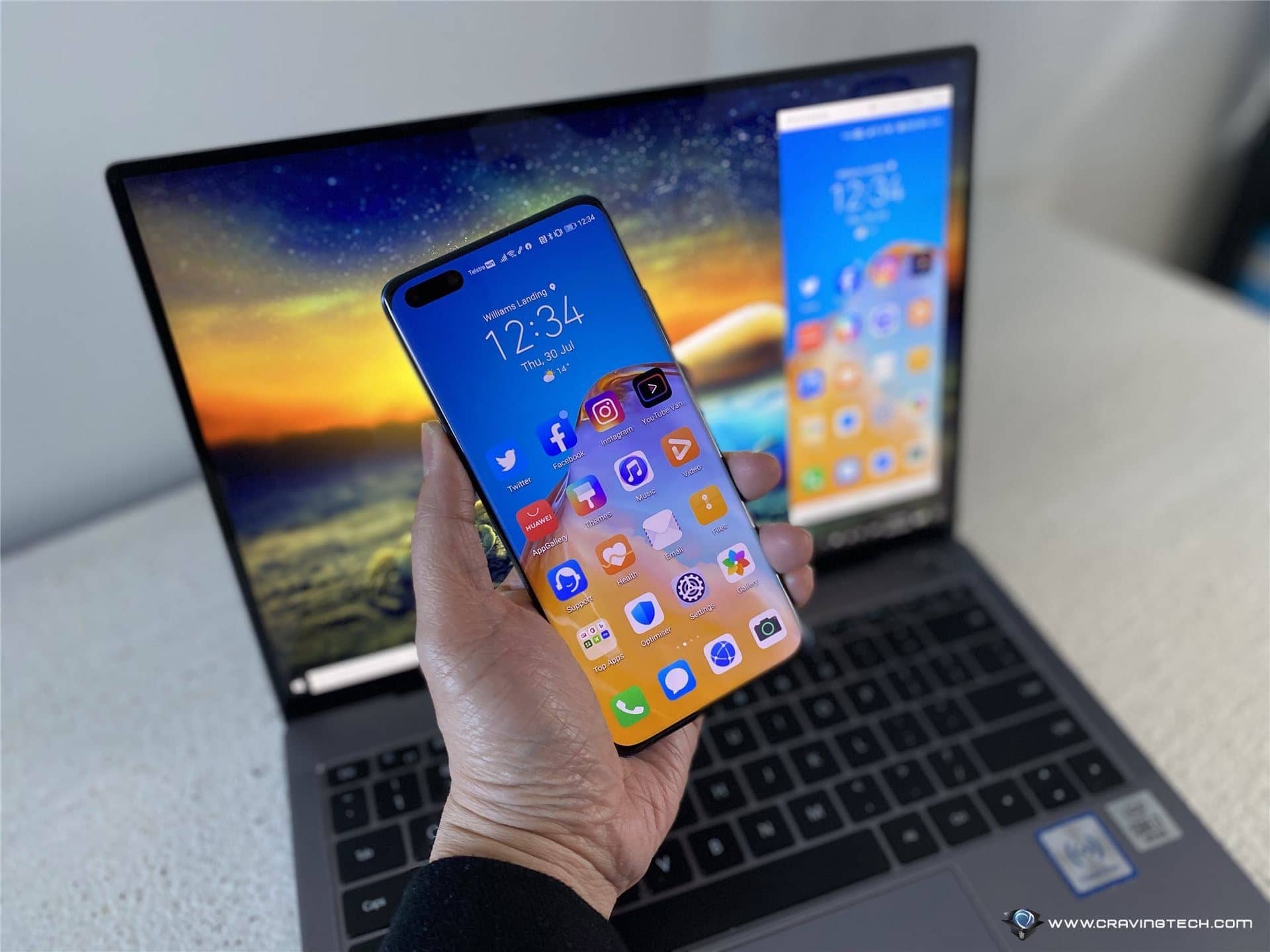 Huawei-P40-Pro-and-MateBook-X-Pro-Huawei-Share