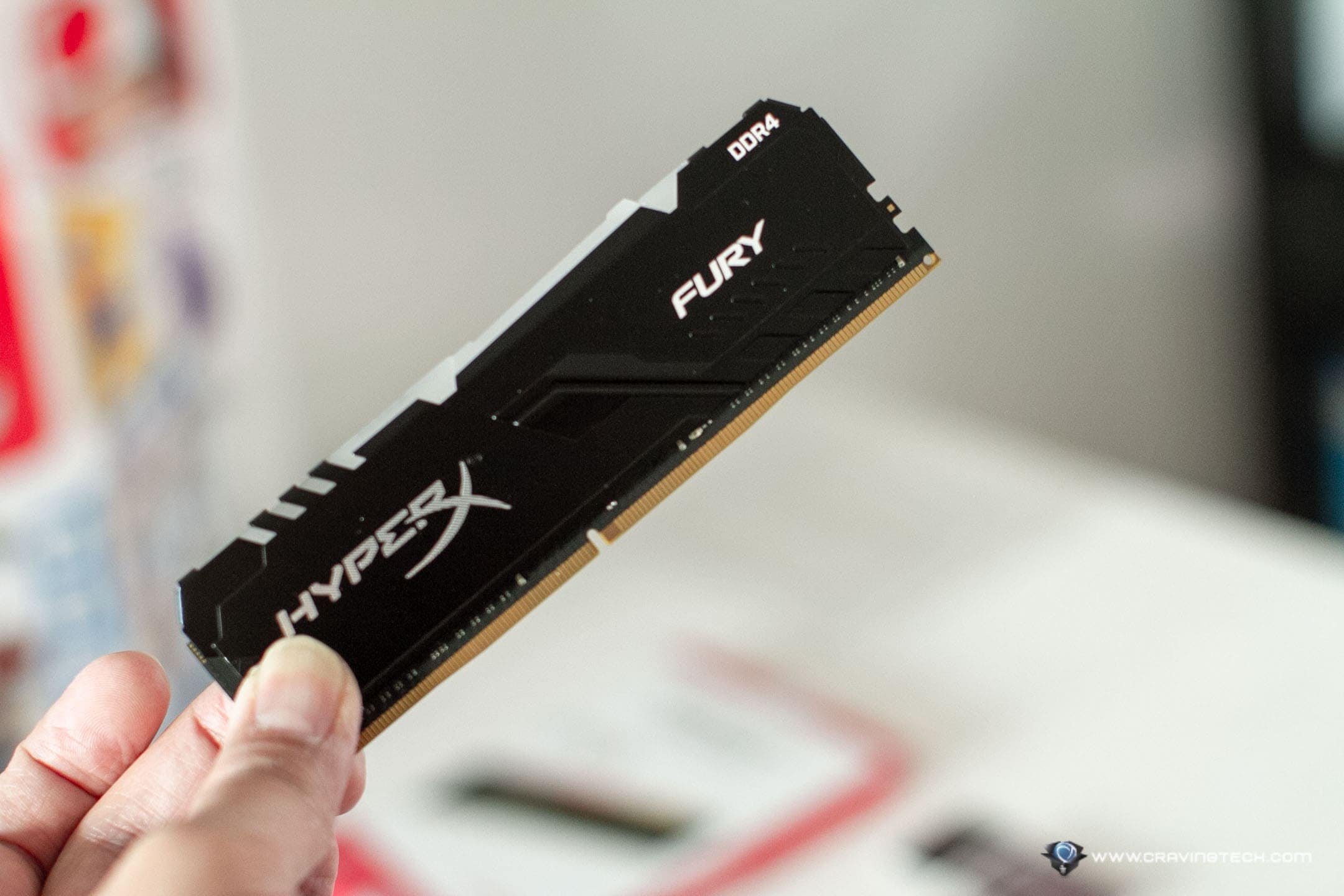 klinge Bourgogne Pidgin Kingston HyperX FURY DDR4 RGB at 3,600MHz optimised for your AMD Ryzen build