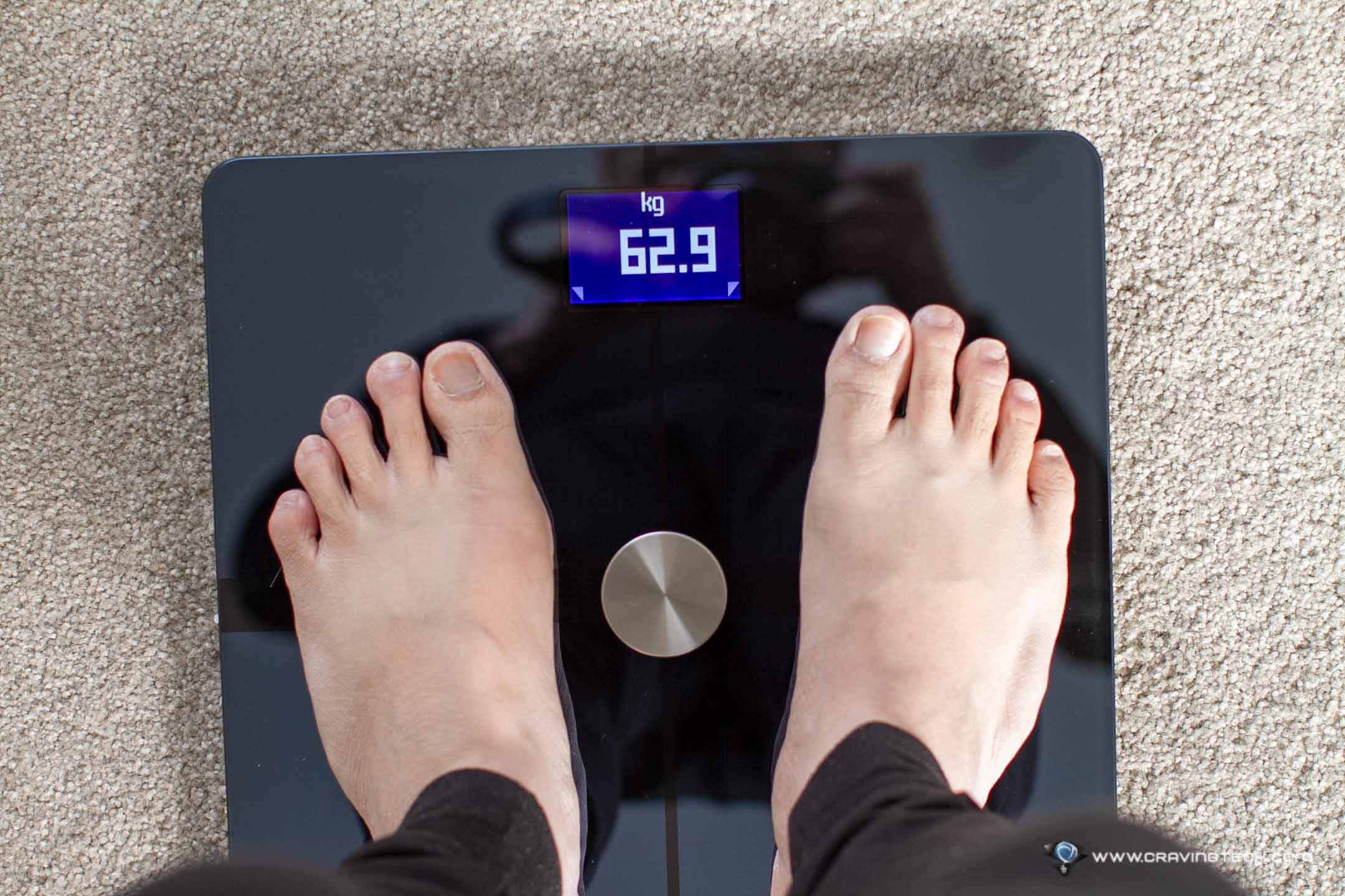  Withings Body+ Wi-Fi bathroom scale for Body Weight