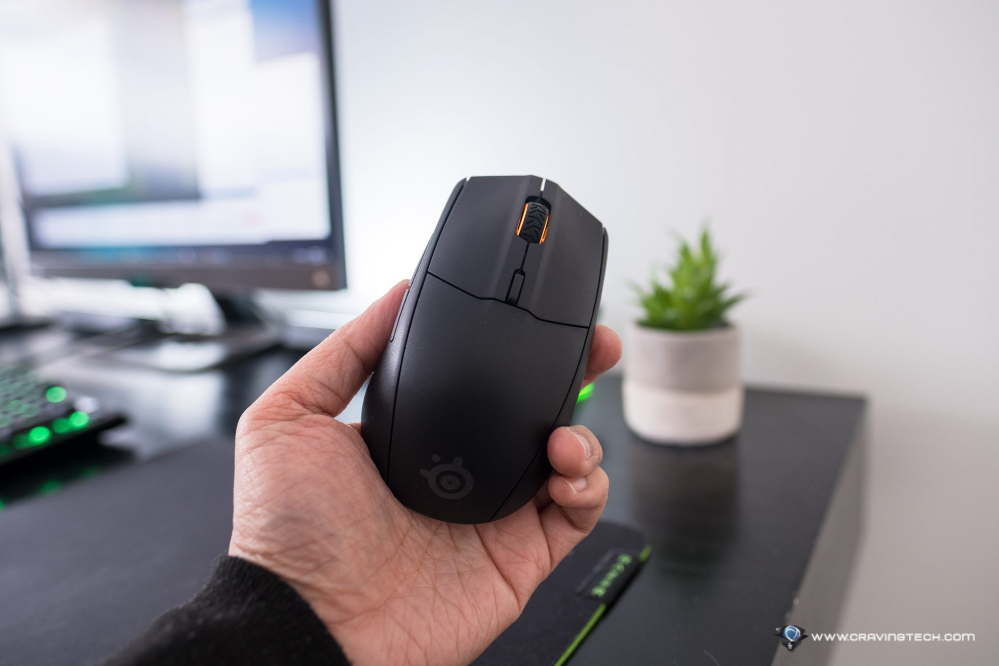Wireless Gaming Mouse with over 400+ hours of battery life? SteelSeries