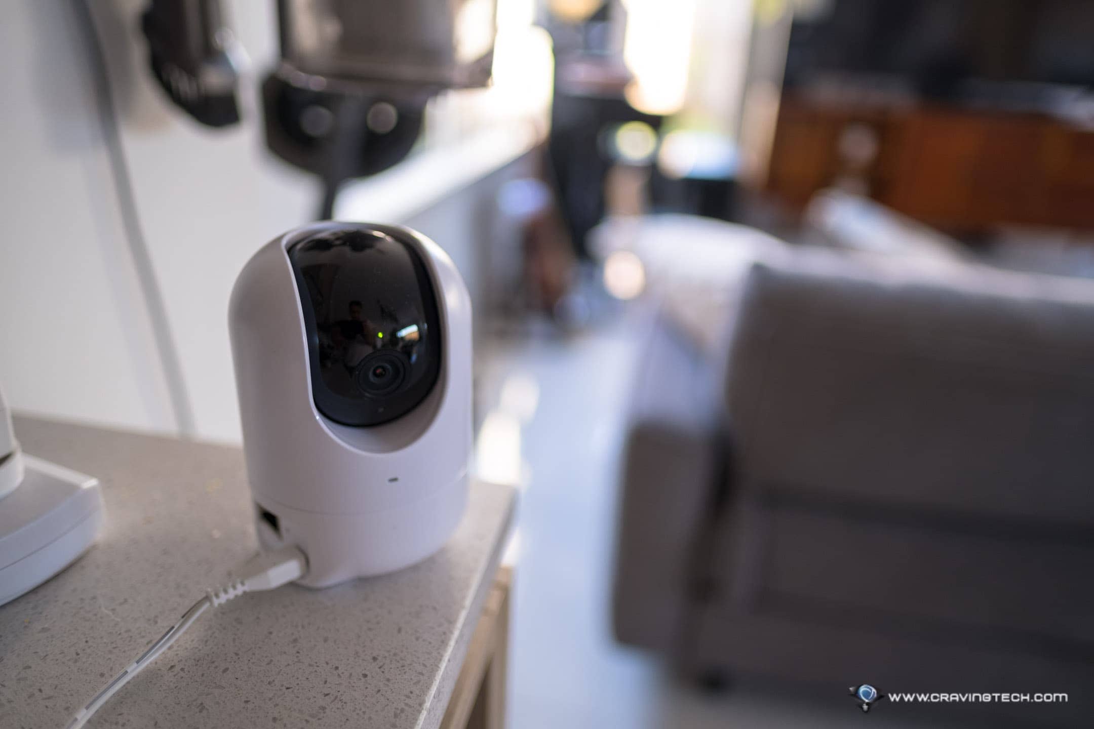 This indoor security camera can track and follow you around