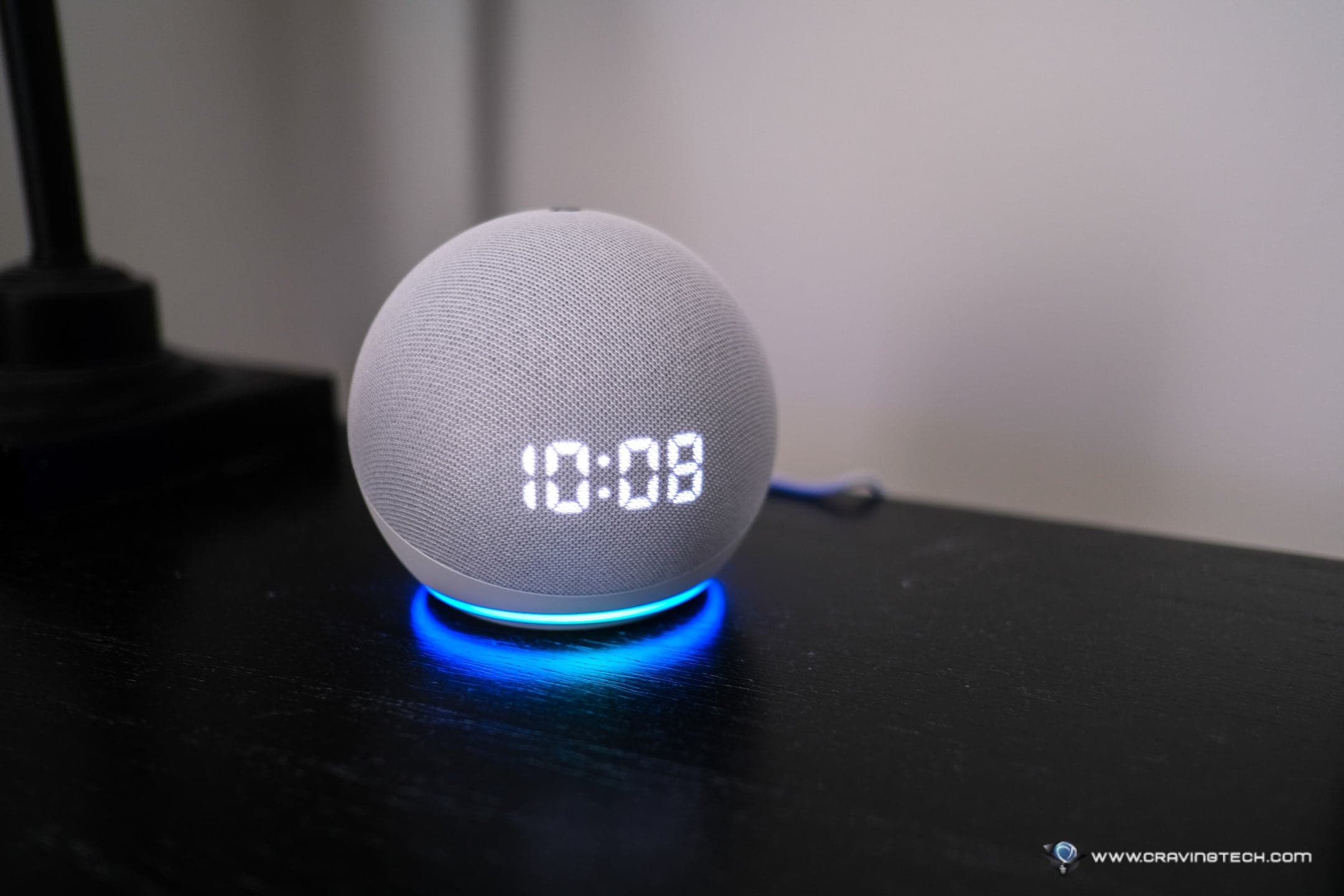 Amazon-Echo-Dot-with-Clock-4th-Gen-Review