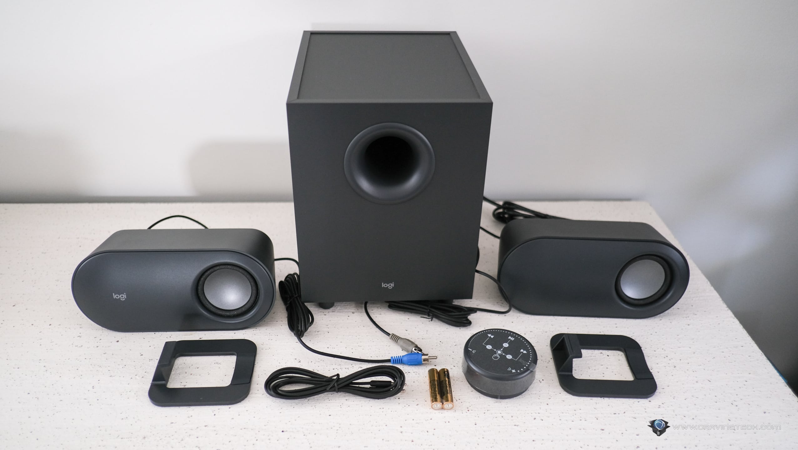 Z407 Bluetooth Computer Speakers with Subwoofer and Wireless control