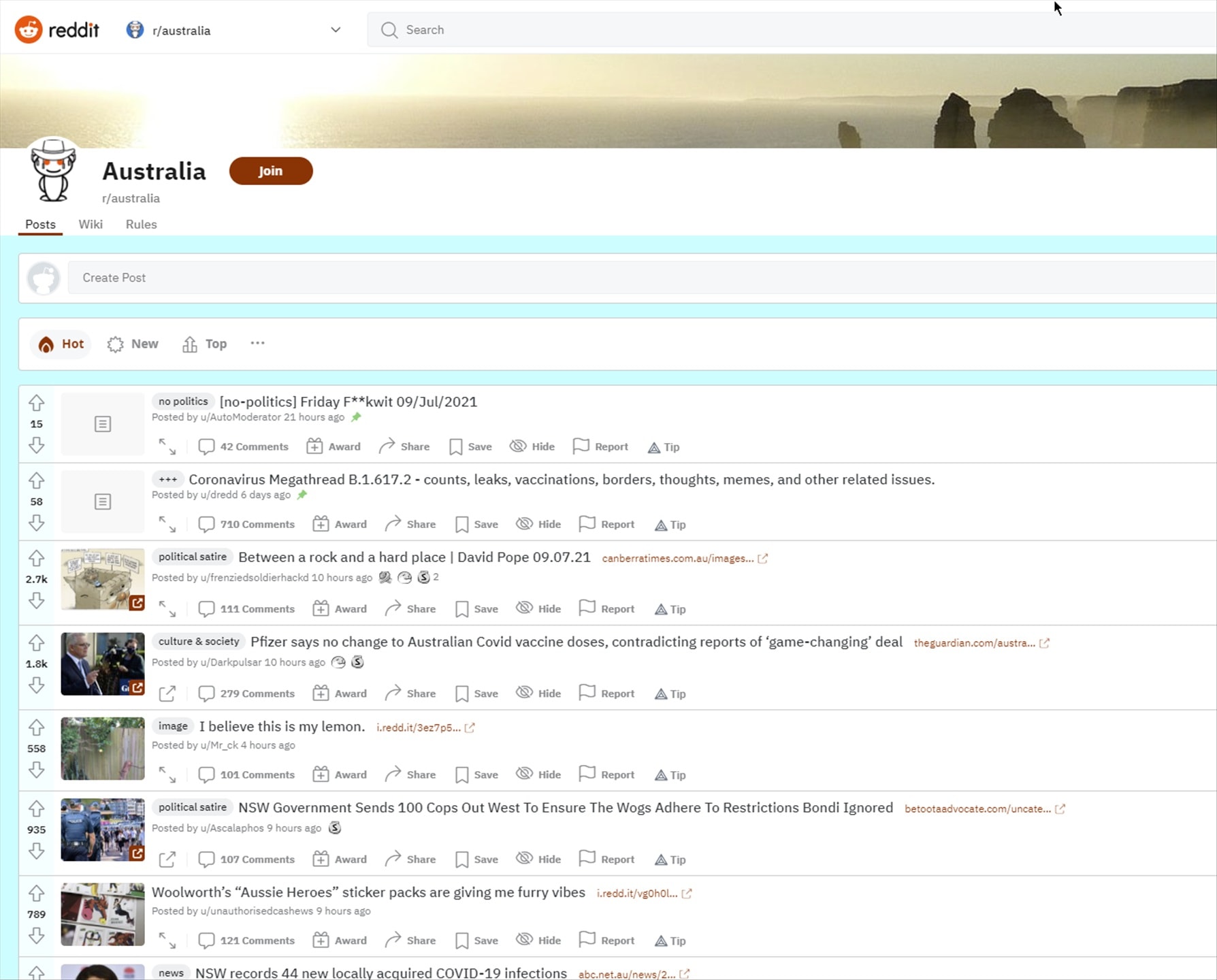 Australia-Reddit