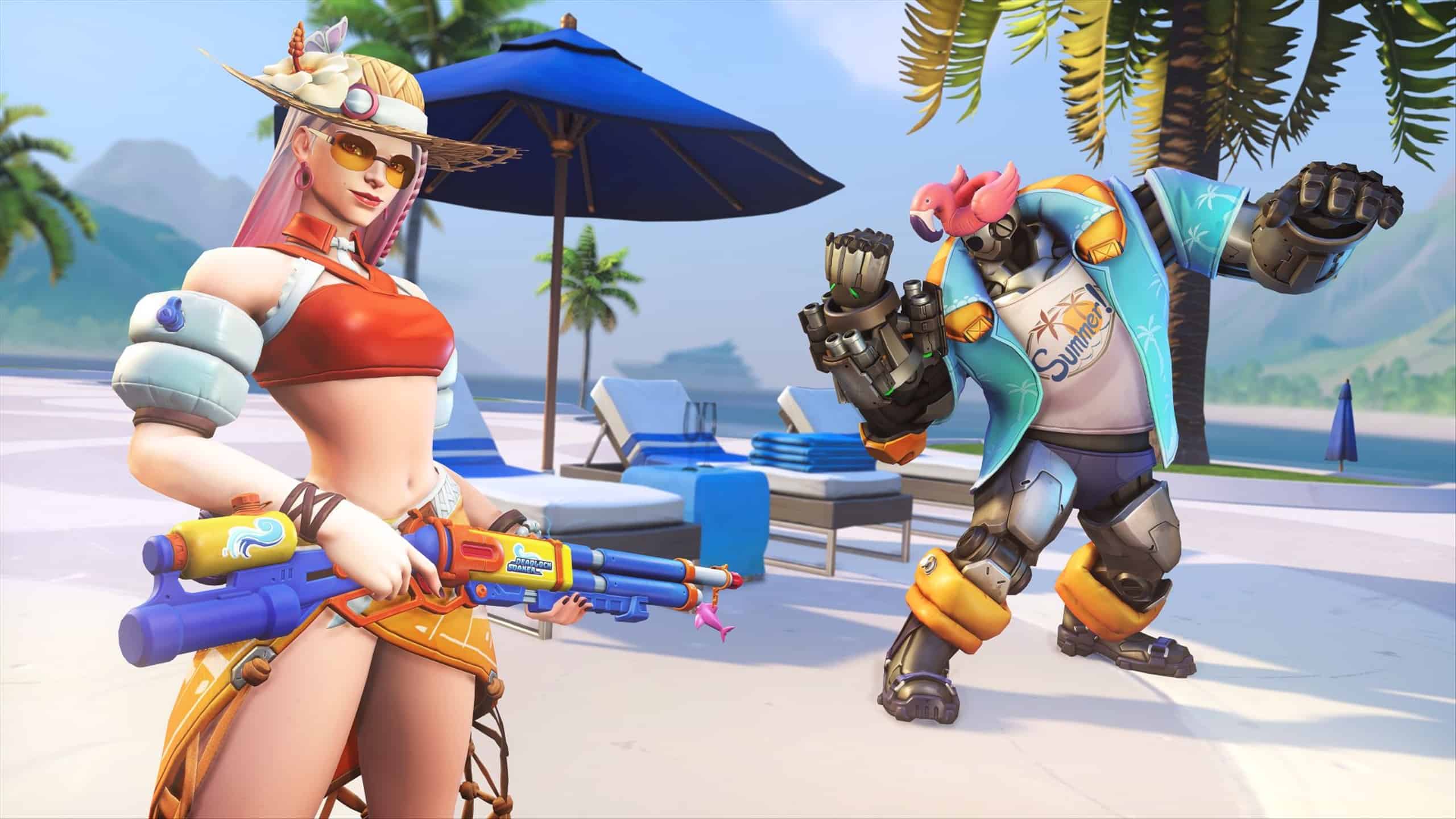 Overwatch Summer Games 2021 skins, emotes, and voicelines are here