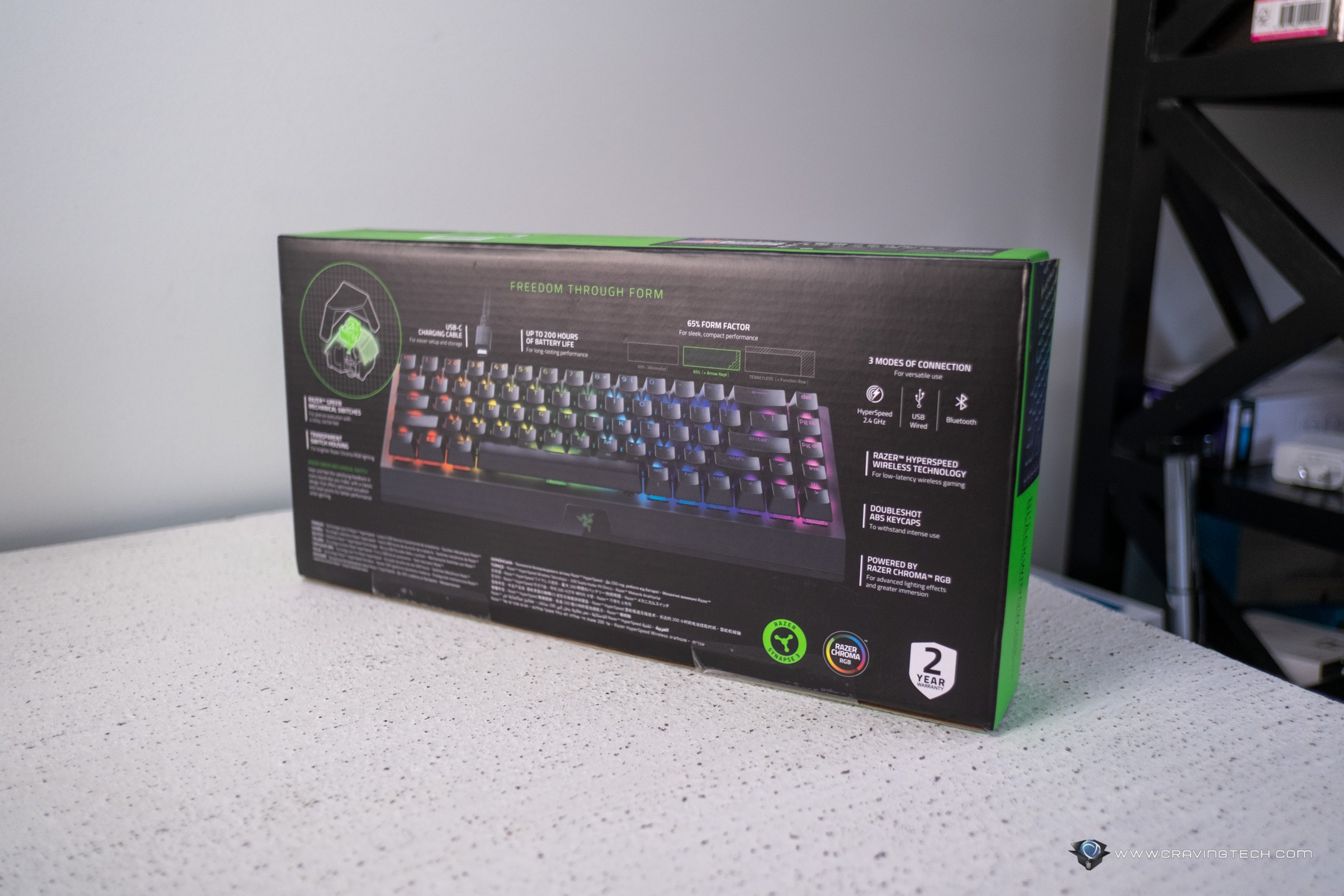 Razer Blackwidow V3 Mini HyperSpeed Review