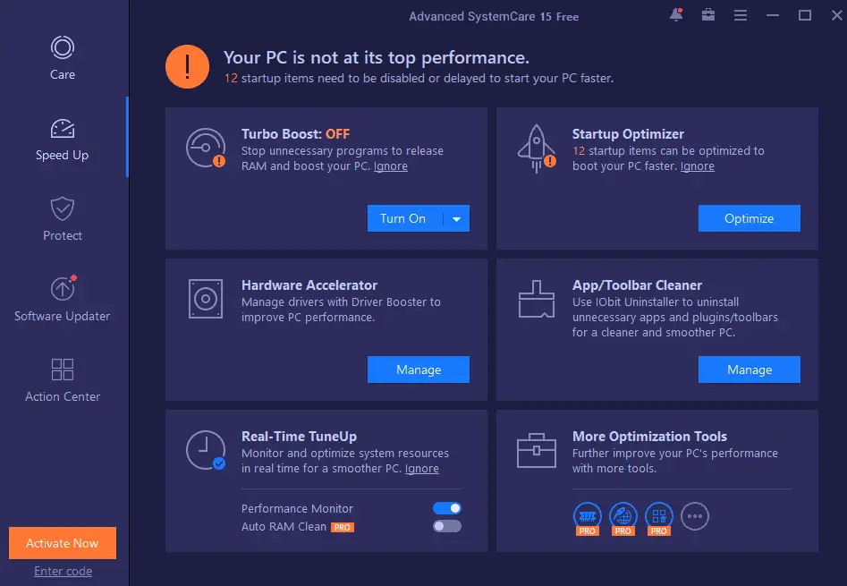 advanced systemcare software