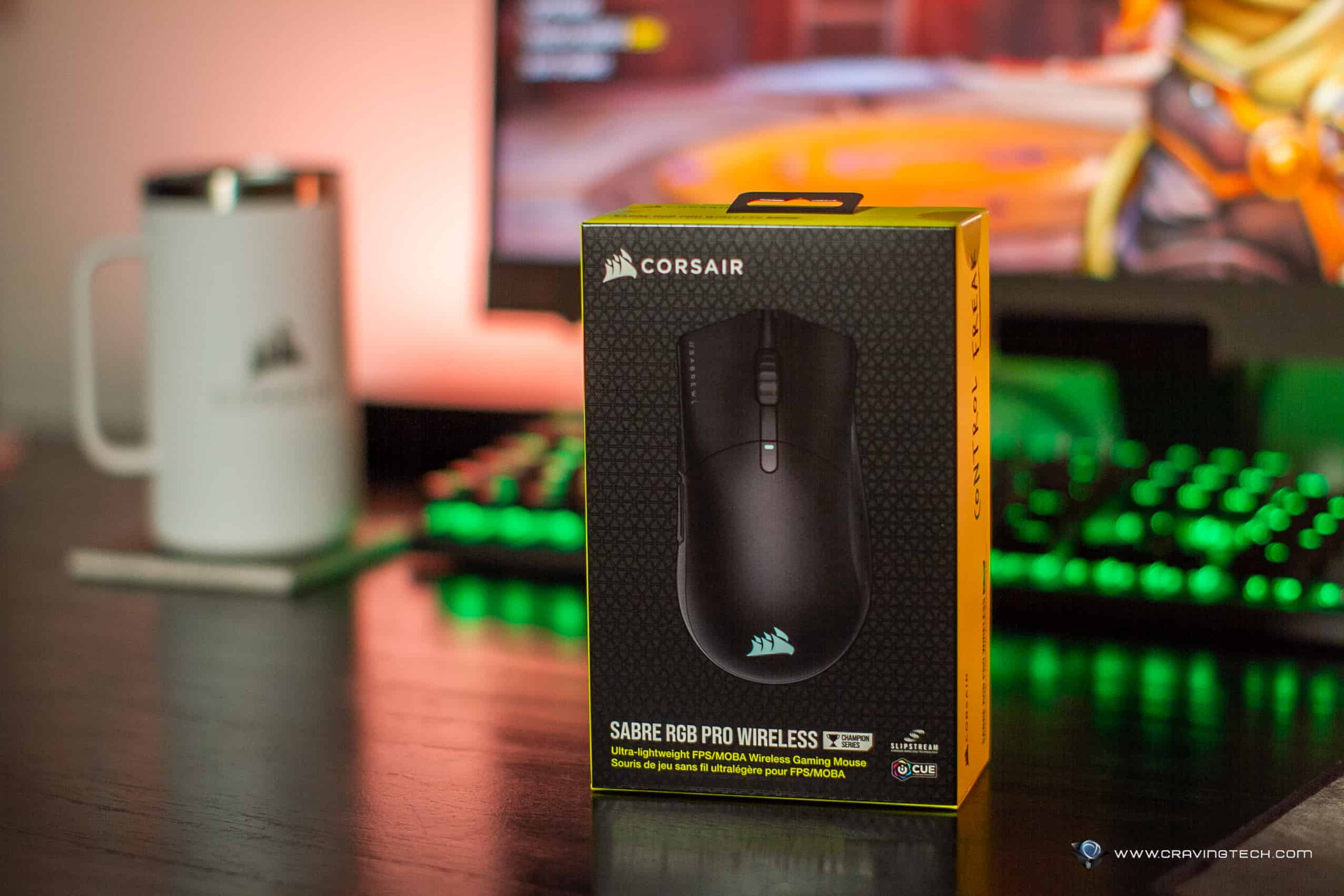 Corsair NIGHTSABRE WIRELESS Review 