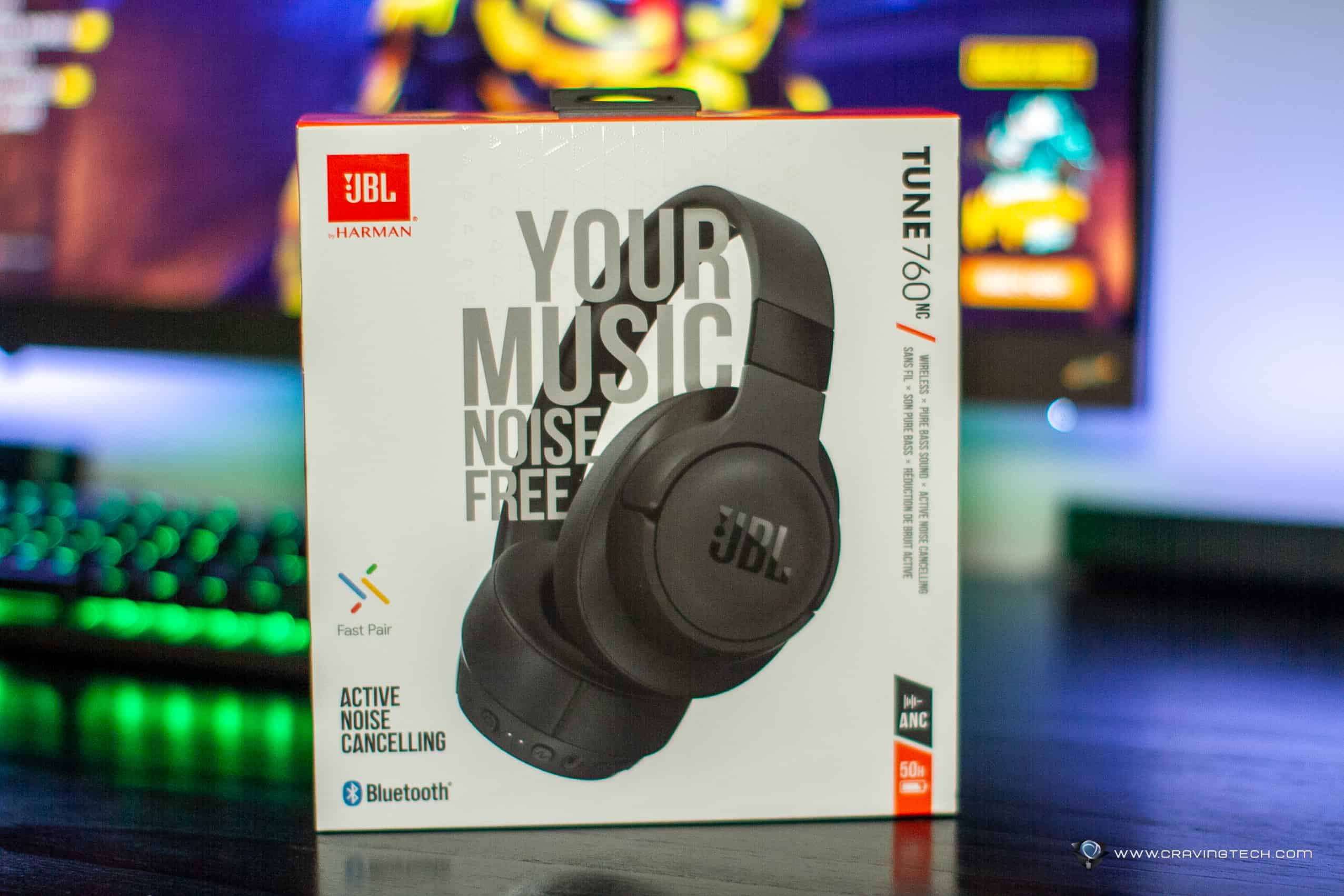 JBL Tune 760NC wireless headphones feature powerful JBL Pure Bass