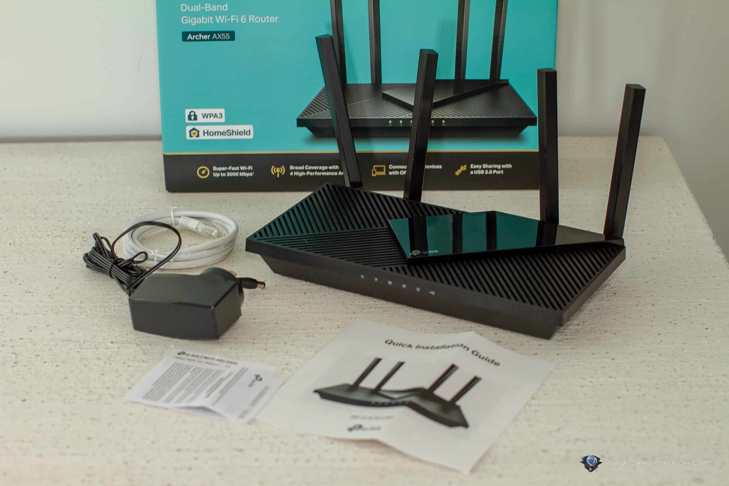 TP-Link AX55 Packaging