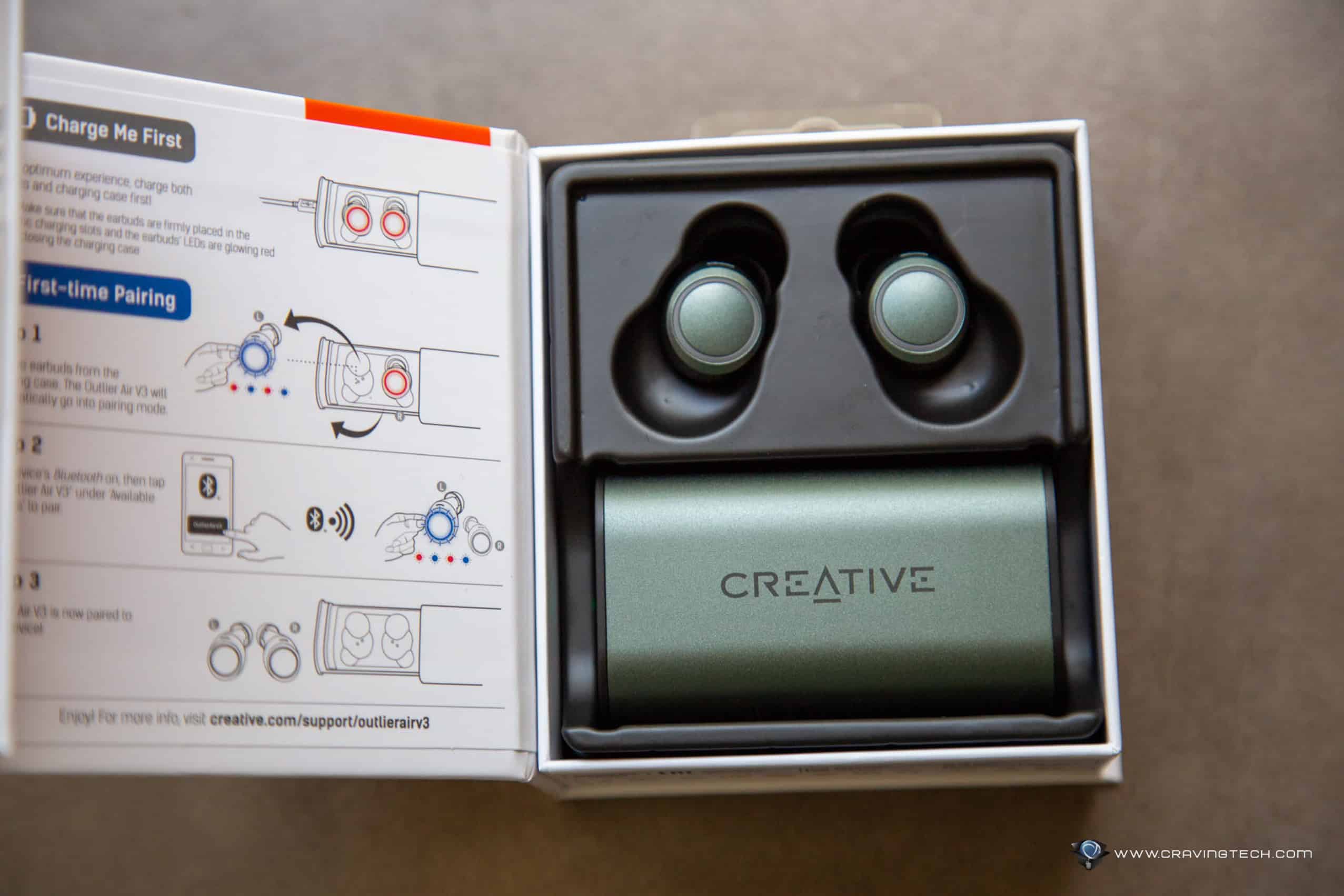 Creative outlier air 2025 charging