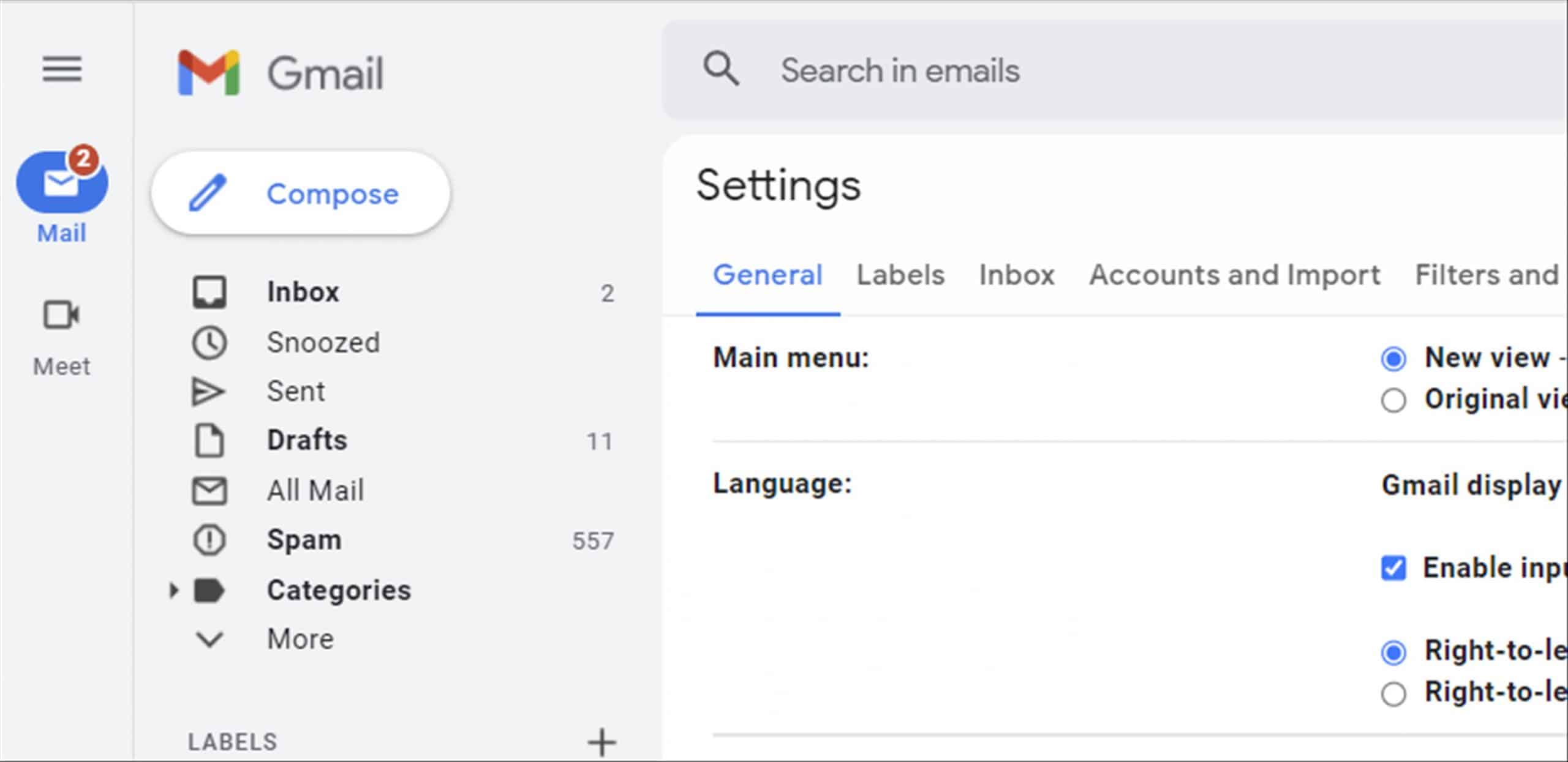 How to hide or disable Google Meet on the new Gmail layout (and other Google Apps)
