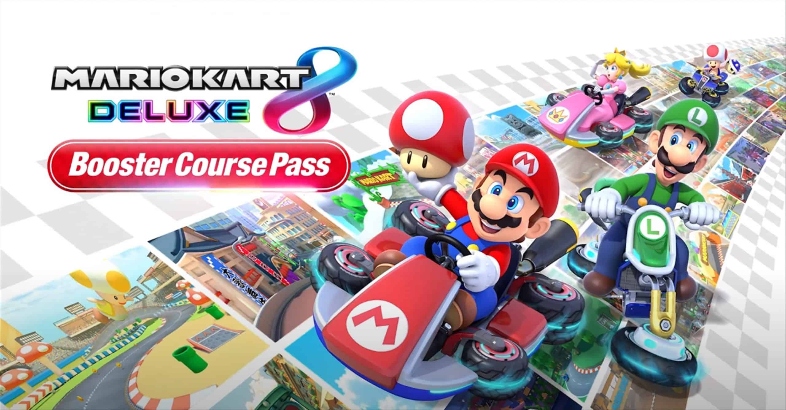 Get these 48 remastered Mario Kart courses for the Mario Kart 8 Deluxe!