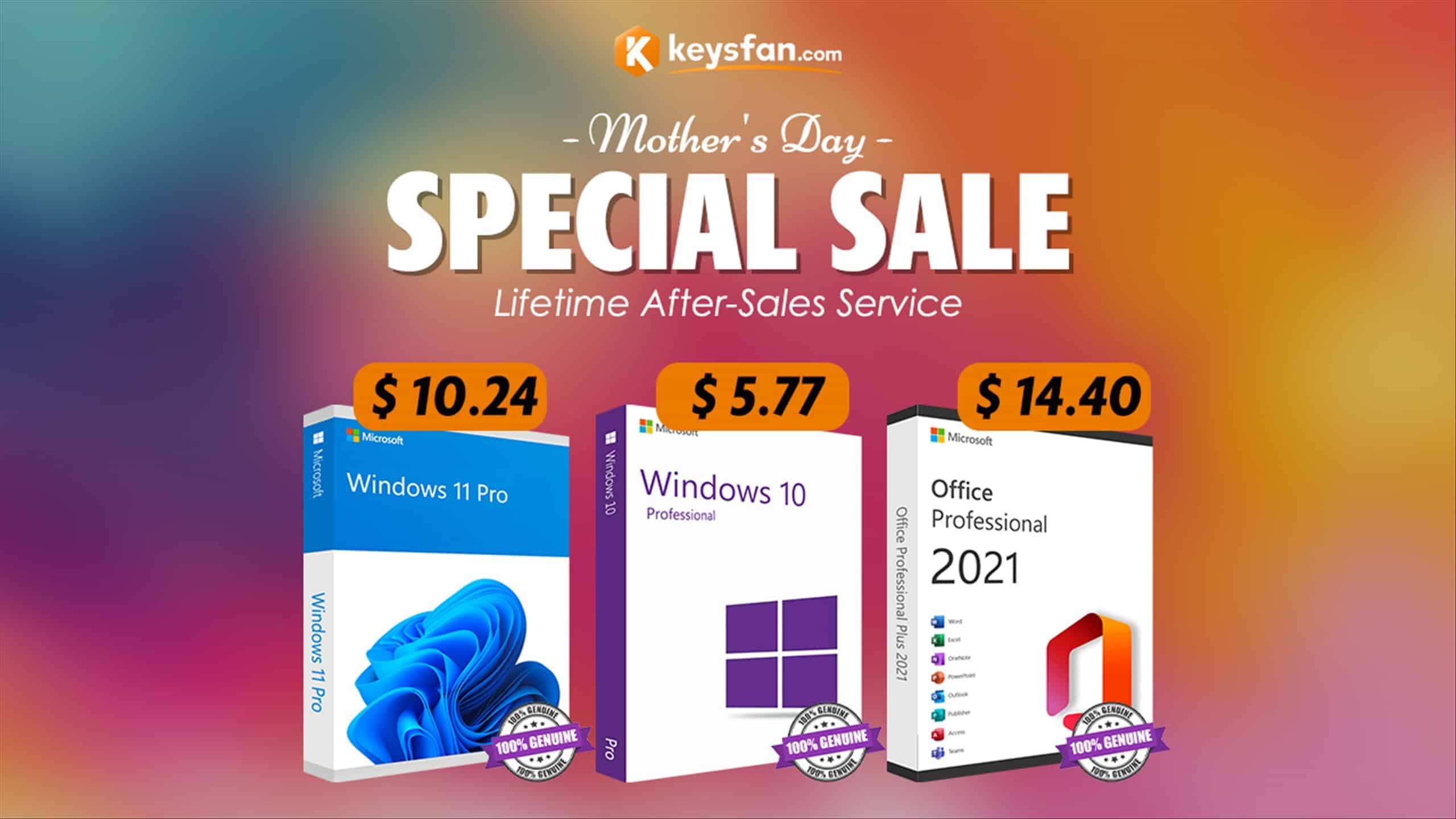 Mother’s Day Sale: Genuine Office 2021 only for $14.4! Limited time special offer, only for one week?