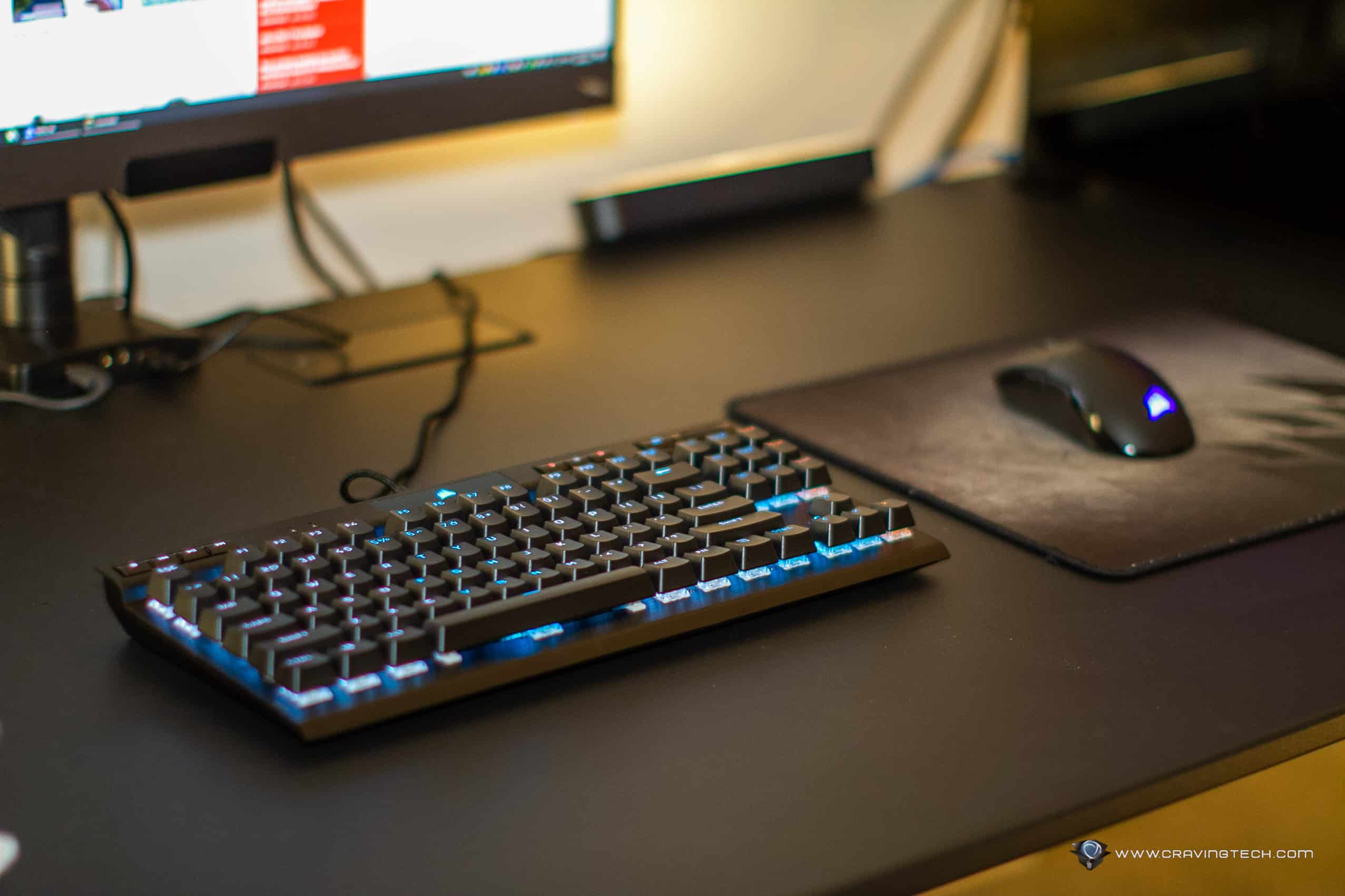 CORSAIR K70 RGB TKL Review (with OPX Optical-Mechanical switches)