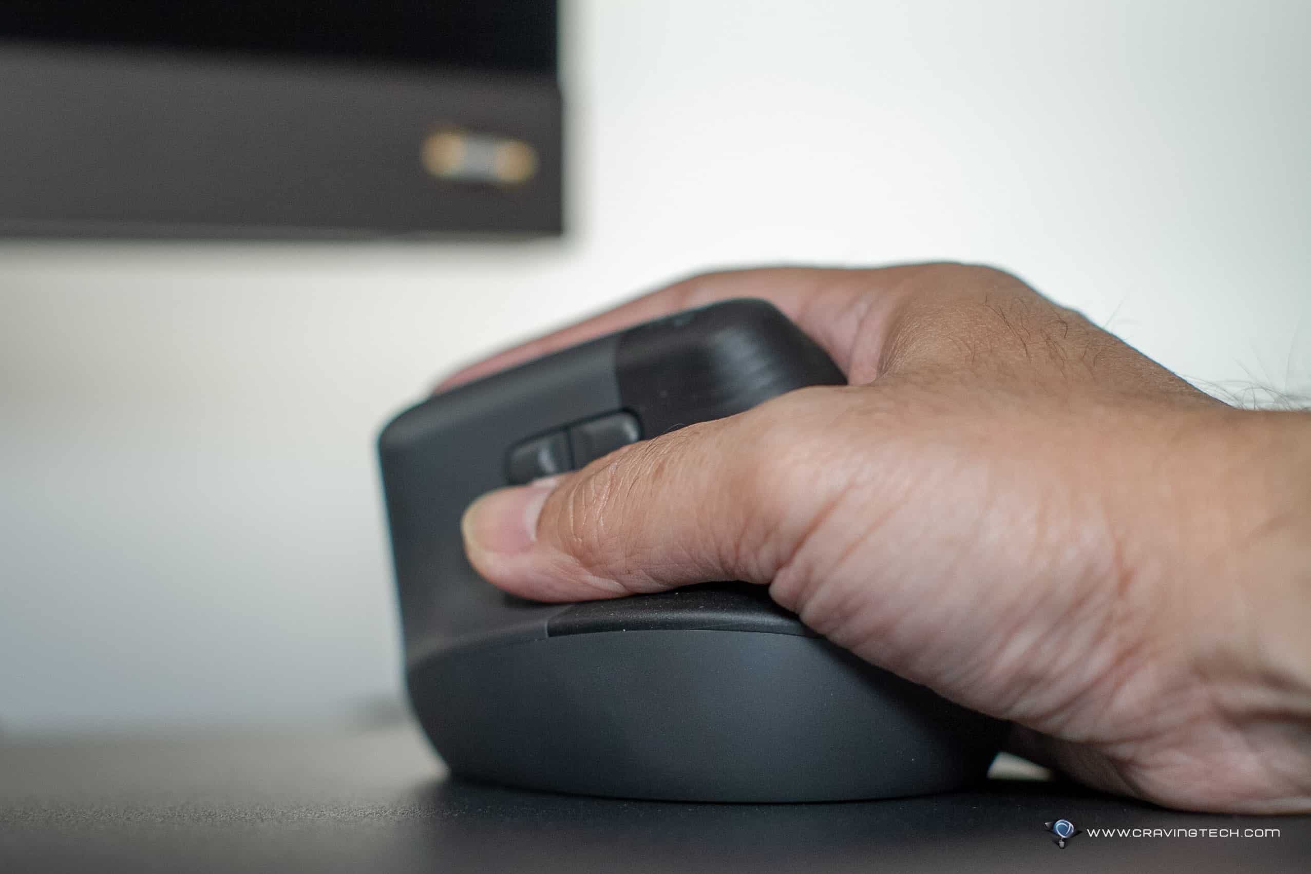 Logitech Lift Vertical Ergonomic Mouse Review 