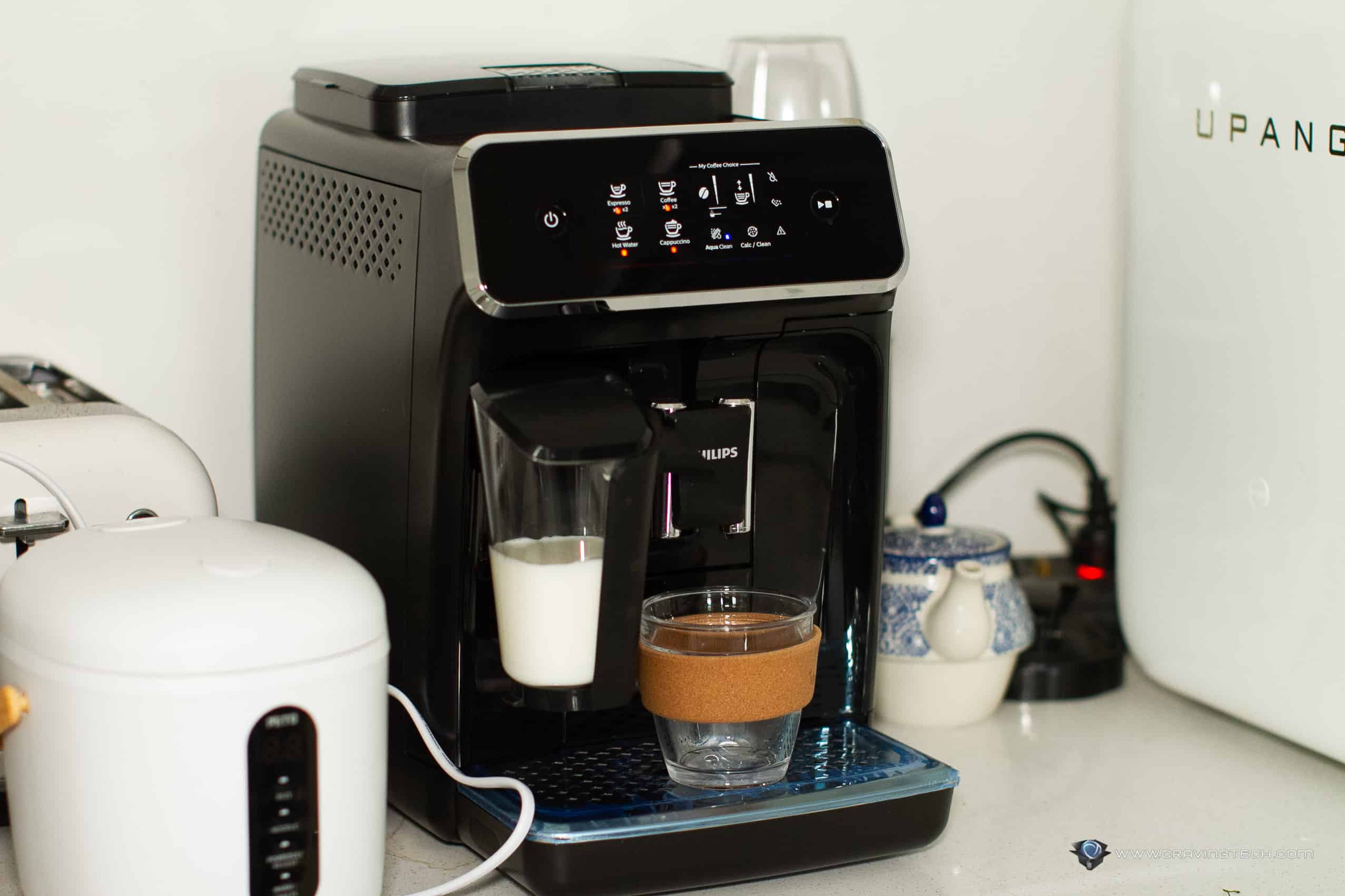 Like coffee capsule machines, but with coffee beans – Philips LatteGo Series 2200 Review