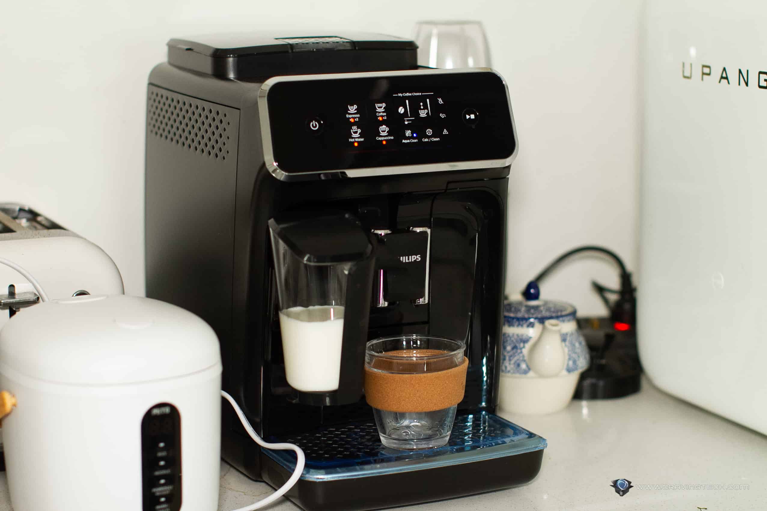 Like coffee capsule machines, but with coffee beans - Philips LatteGo  Series 2200 Review